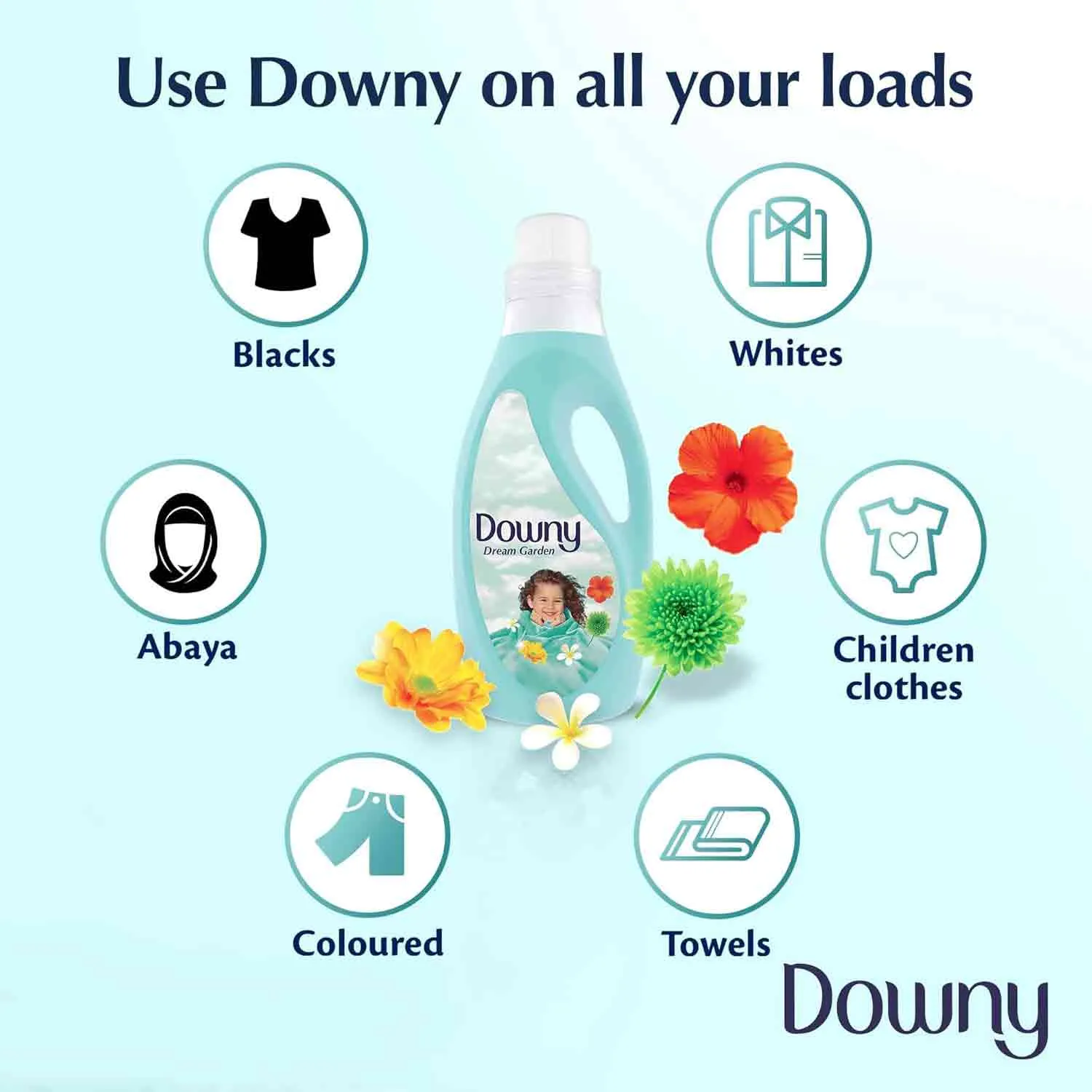  Downy Regular Fabric Softener Dream Garden 2Litre