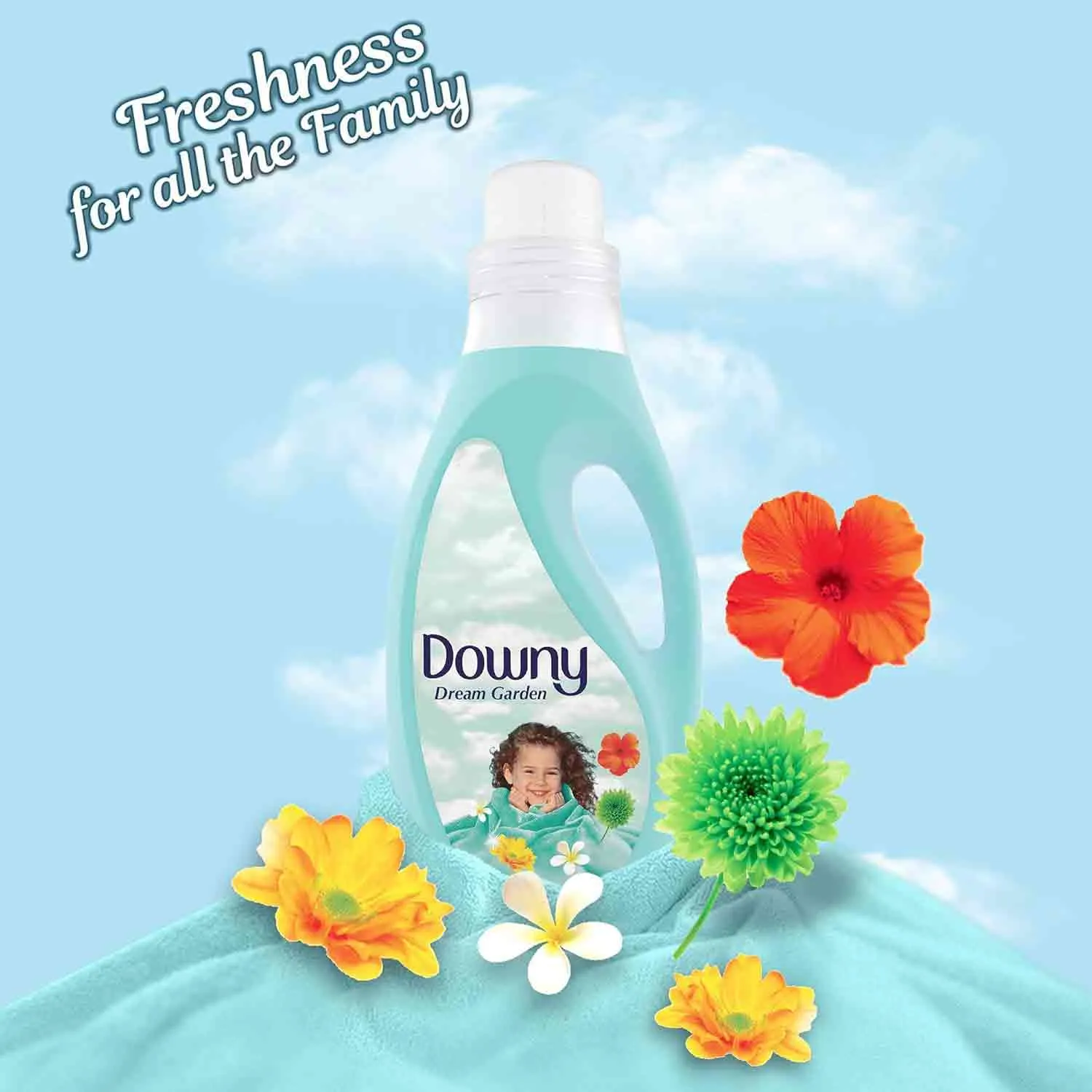  Downy Regular Fabric Softener Dream Garden 2Litre