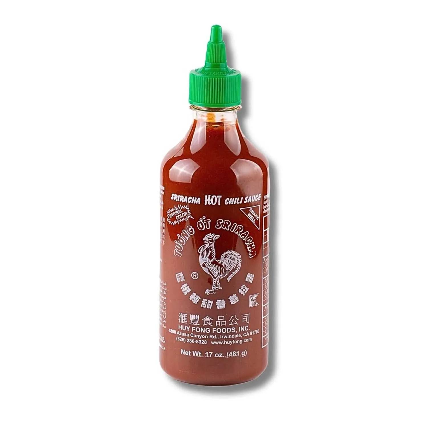 SAUCE HOT SRIRACHA HUY FONG ( 481 GM )