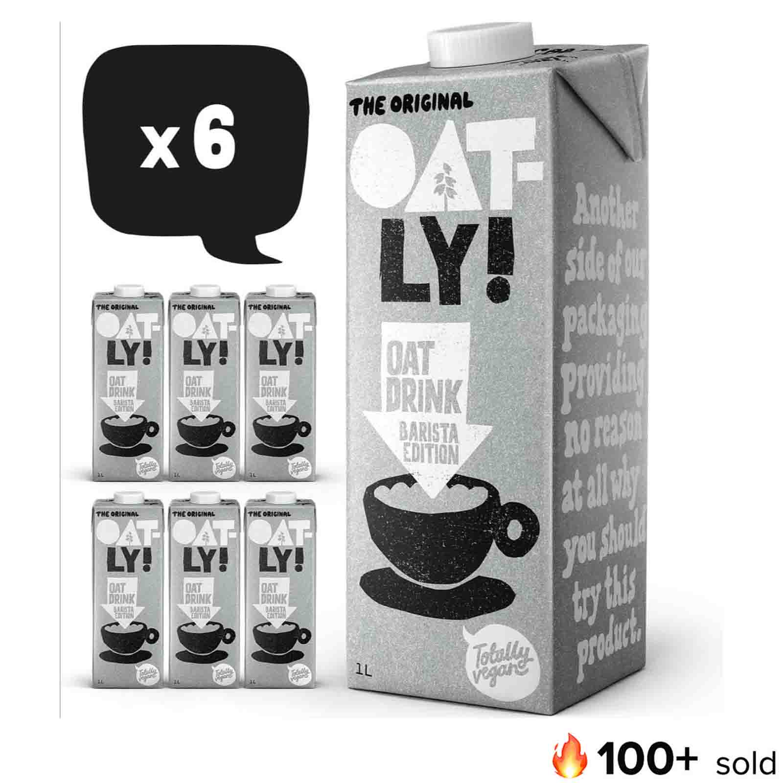 OAT DRINK BARISTA EDITION OATLY ( 6 X 1 LTR ) 