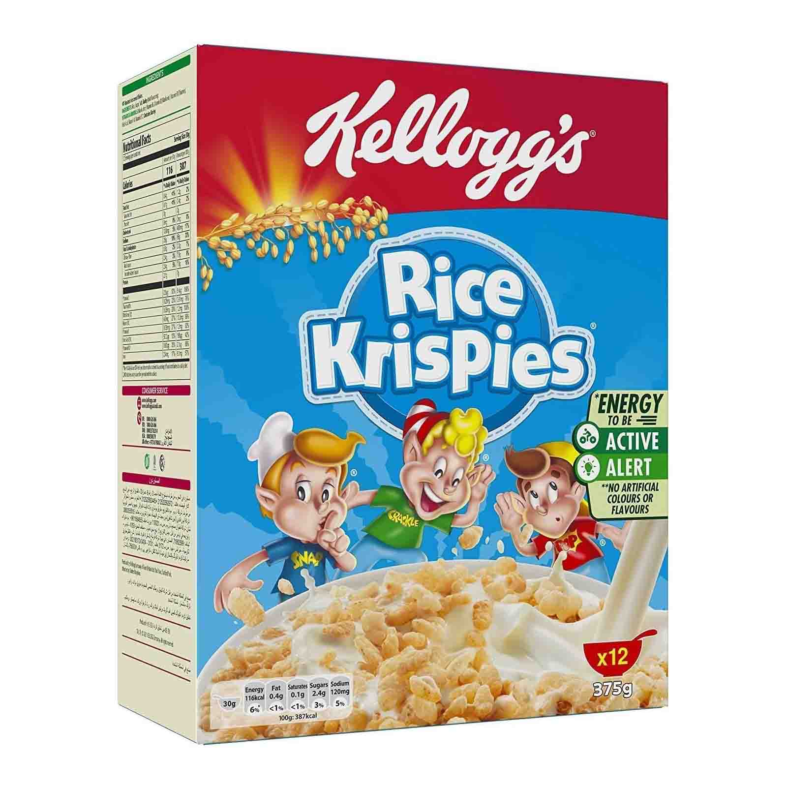 RICE KRISPIES KELLOGGS ( 375 GM )