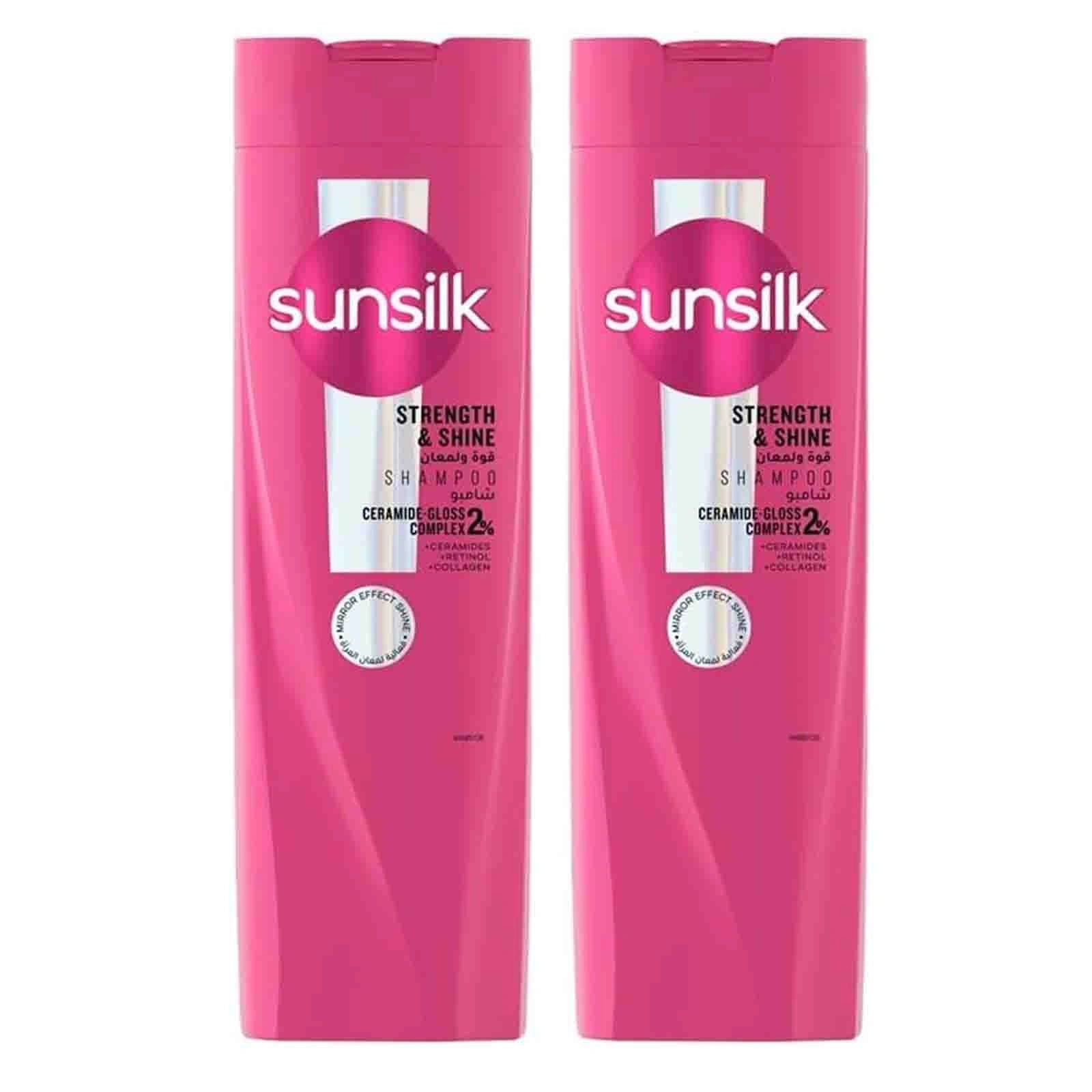 SHAMPOO STRENGTH & SHINE SUNSILK (2 X 400 ml)