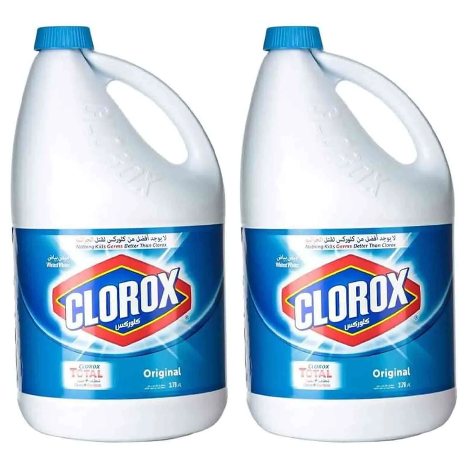 BLEACH ORIGINAL CLOROX (2 X 3.78 LTR)