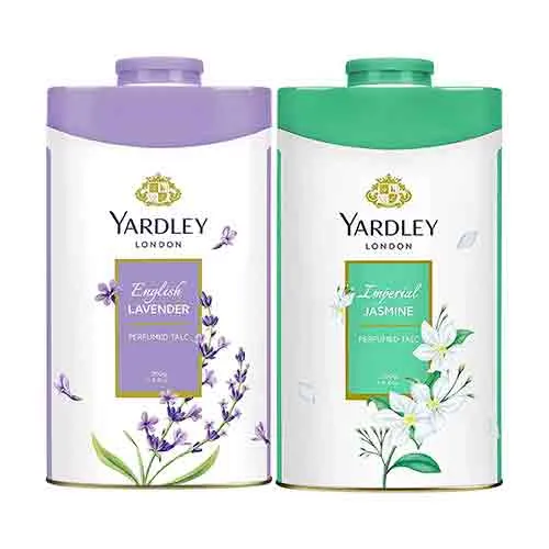PERFUMED TALC ASSORTED YARDLEY LONDON (2 X 250 GM)