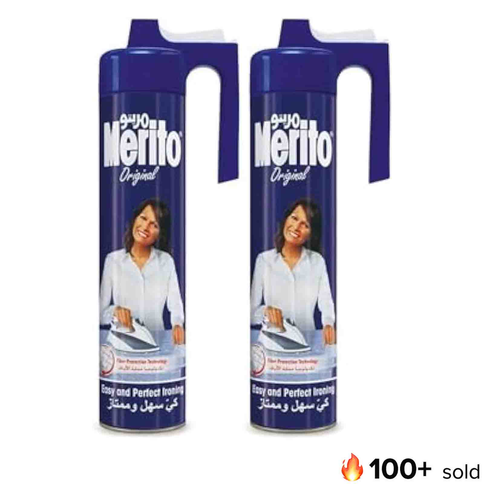 SPRAY STARCH ORIGINAL MERITO ( 2 X 500 ml )