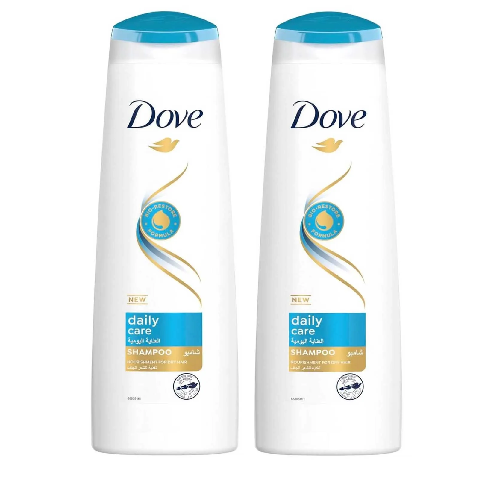 SHAMPOO DAILY CARE DOVE ( 2 X 400 ml )
