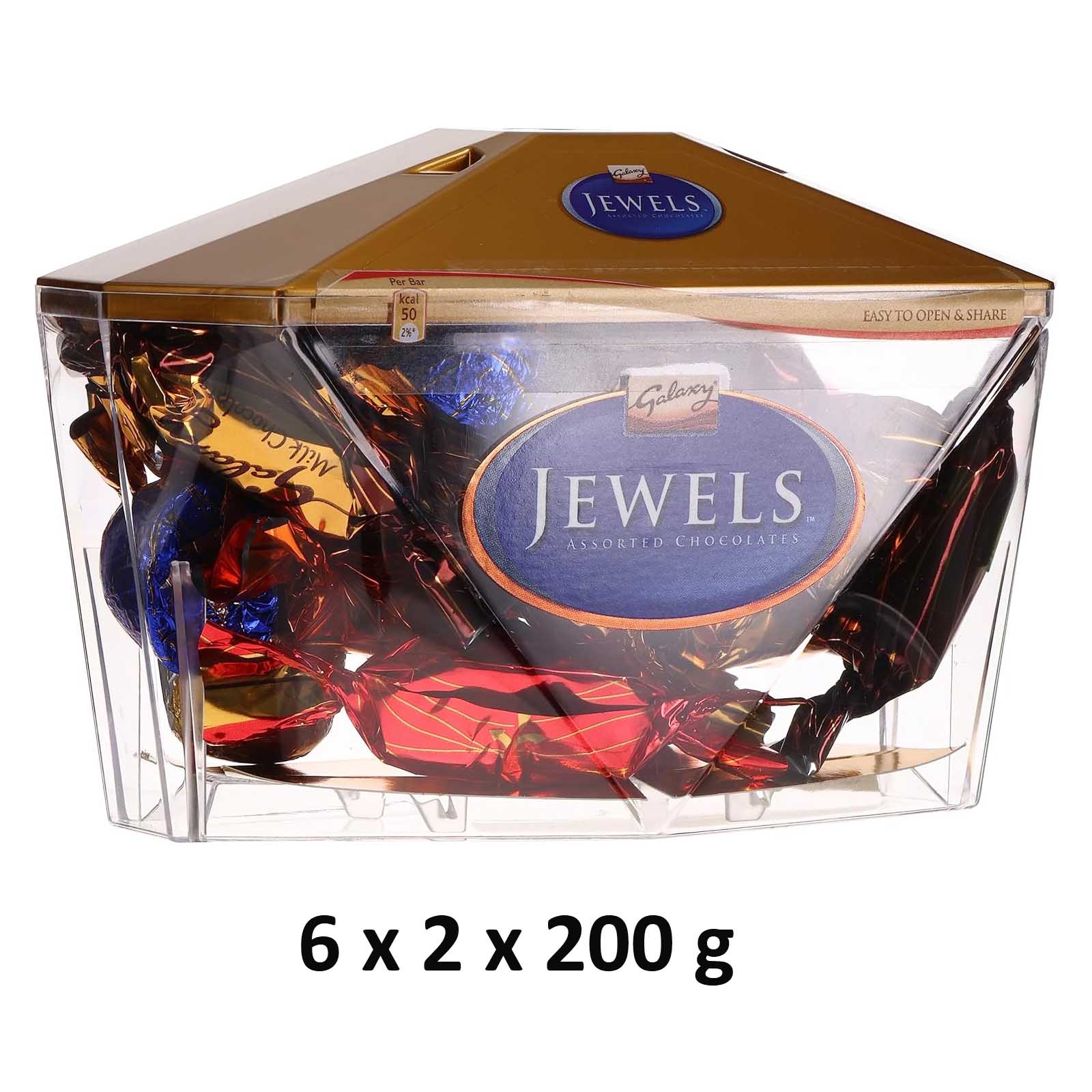 CHOCOLATE JEWELS GALAXY ( 6 X 2 X 200 GM )