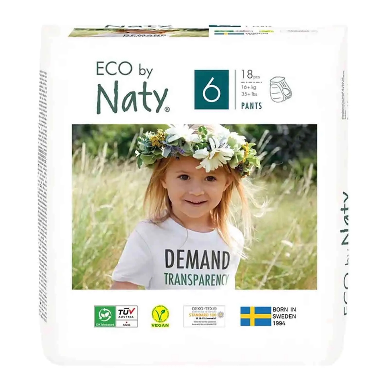 DIAPER PANT SIZE 6 NATY ( 1 X 18 PC )