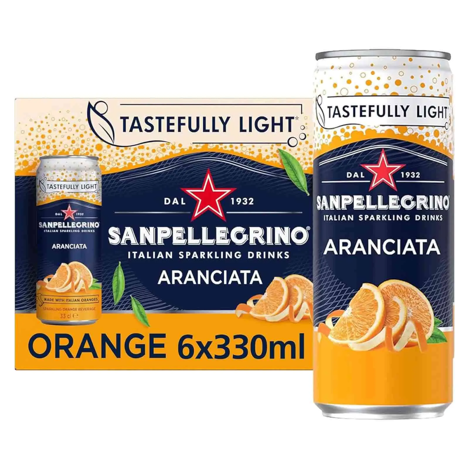 ARANCIATA SAN PELLEGRINO ( 6 X 330 ML )