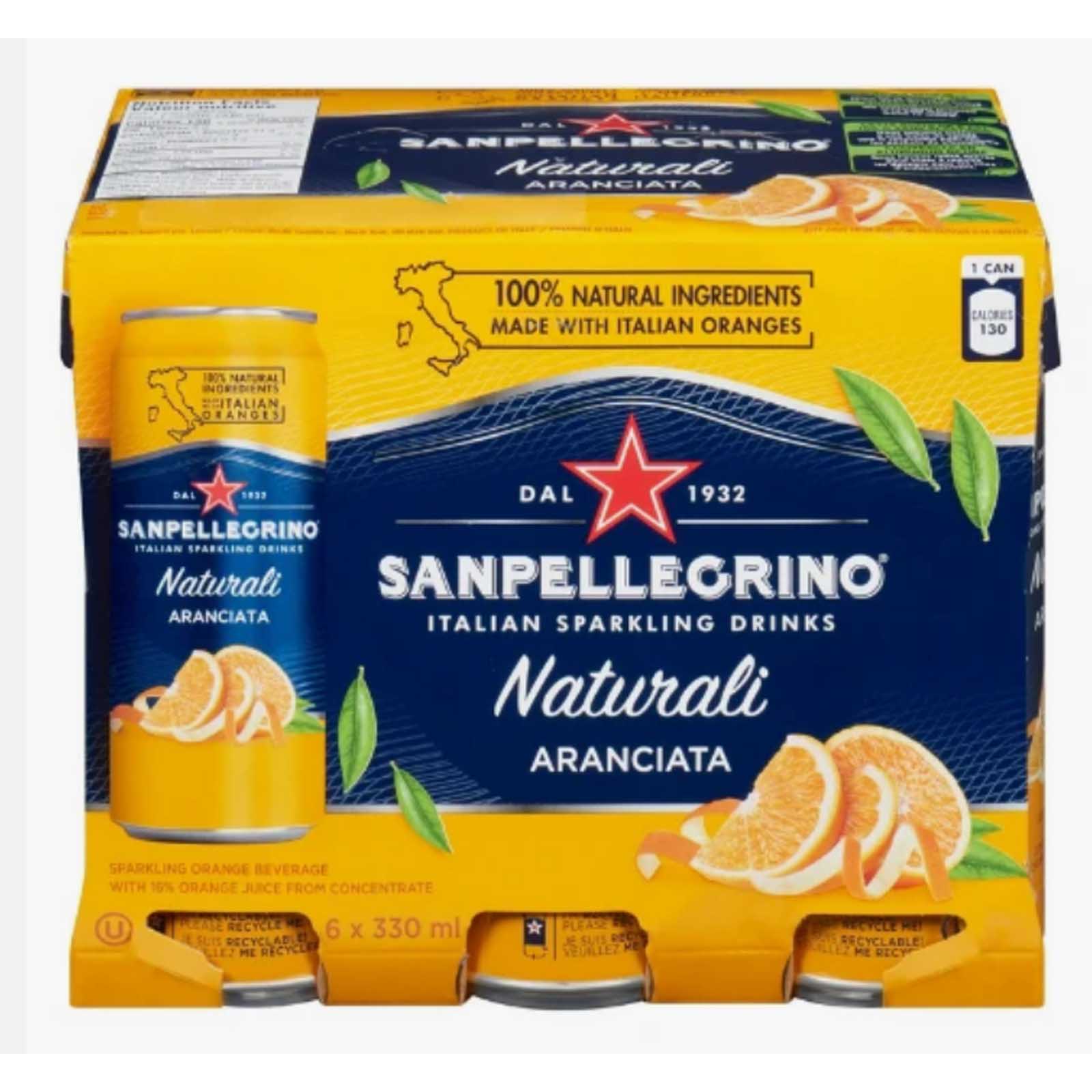 ARANCIATA SAN PELLEGRINO ( 4 X 6 X 330 ML )