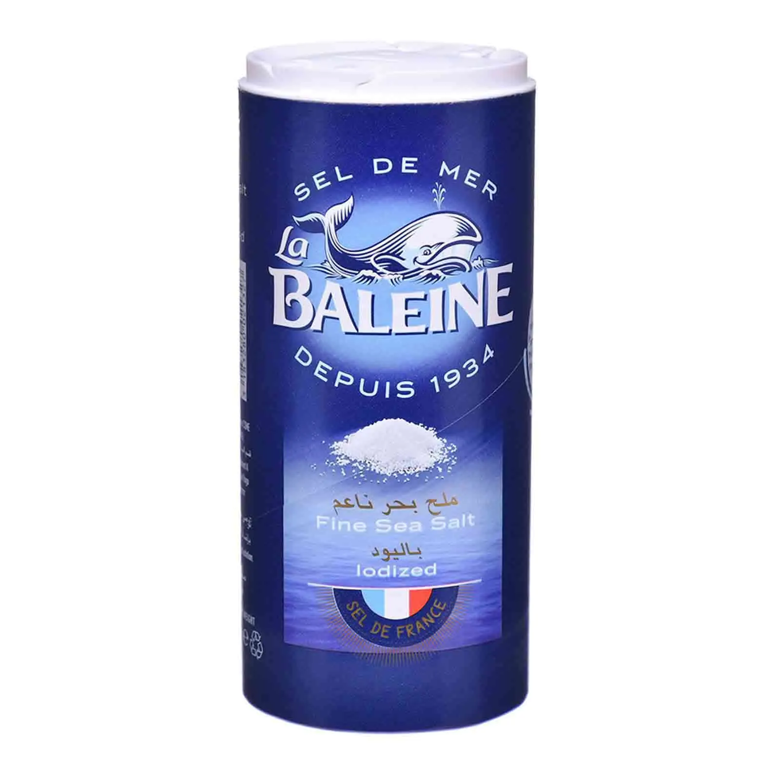 SEA SALT FINE IODIZED LA BALLEINE ( 600 GM )