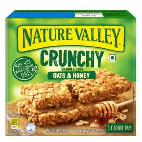 GRANOLA BAR CRUNCHY OATS & HONEY NATURE VALLEY ( 210 gm )