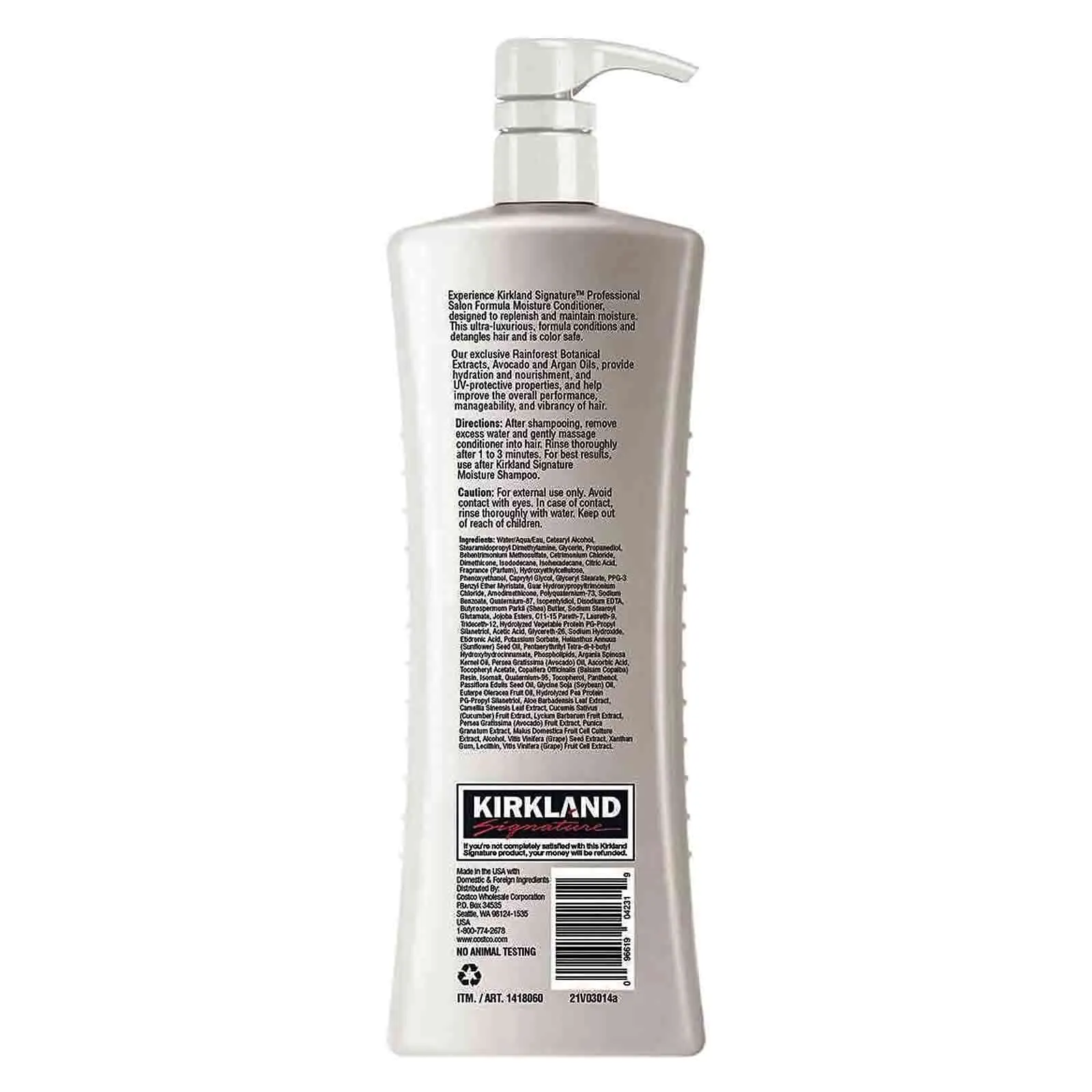 Kirkland Signature Nourish + Hydrate Moisture Conditioner 1L