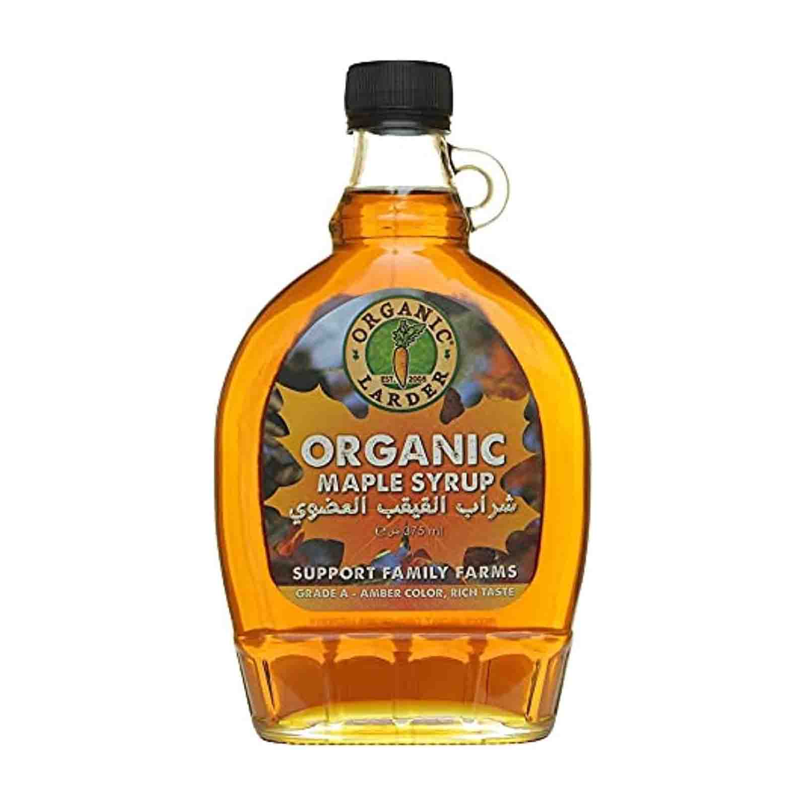 MAPLE SYRUP ORGANIC ORGANIC LARDER ( 375 ML )