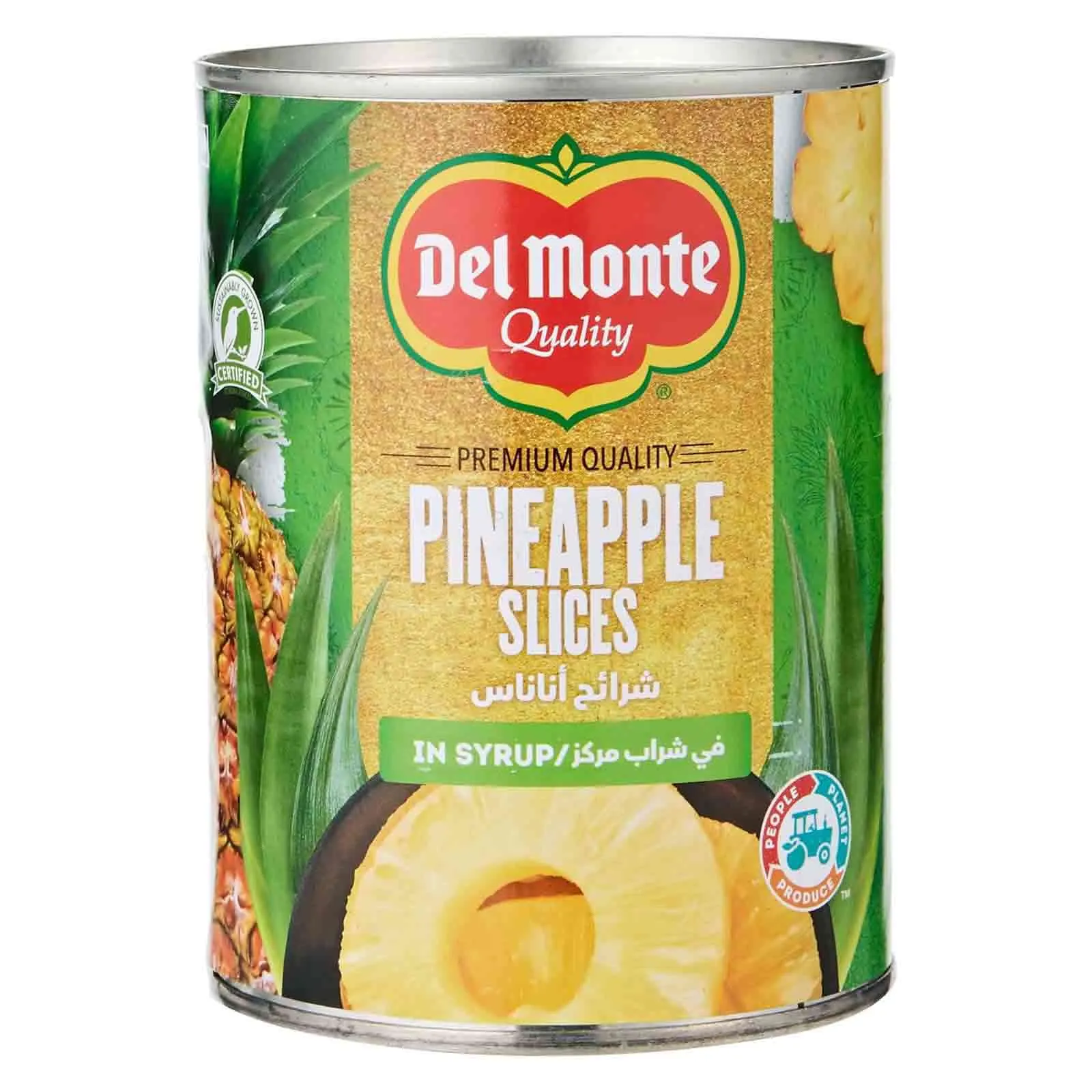 PINEAPPLE SLICES IN SYRUP DEL MONTE ( 570 GM )