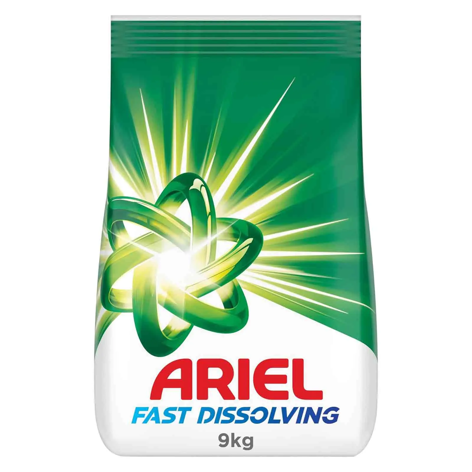 WASHING POWDER GREEN FAST DISSOLVING AUTOMATIC ARIEL ( 9 KG )