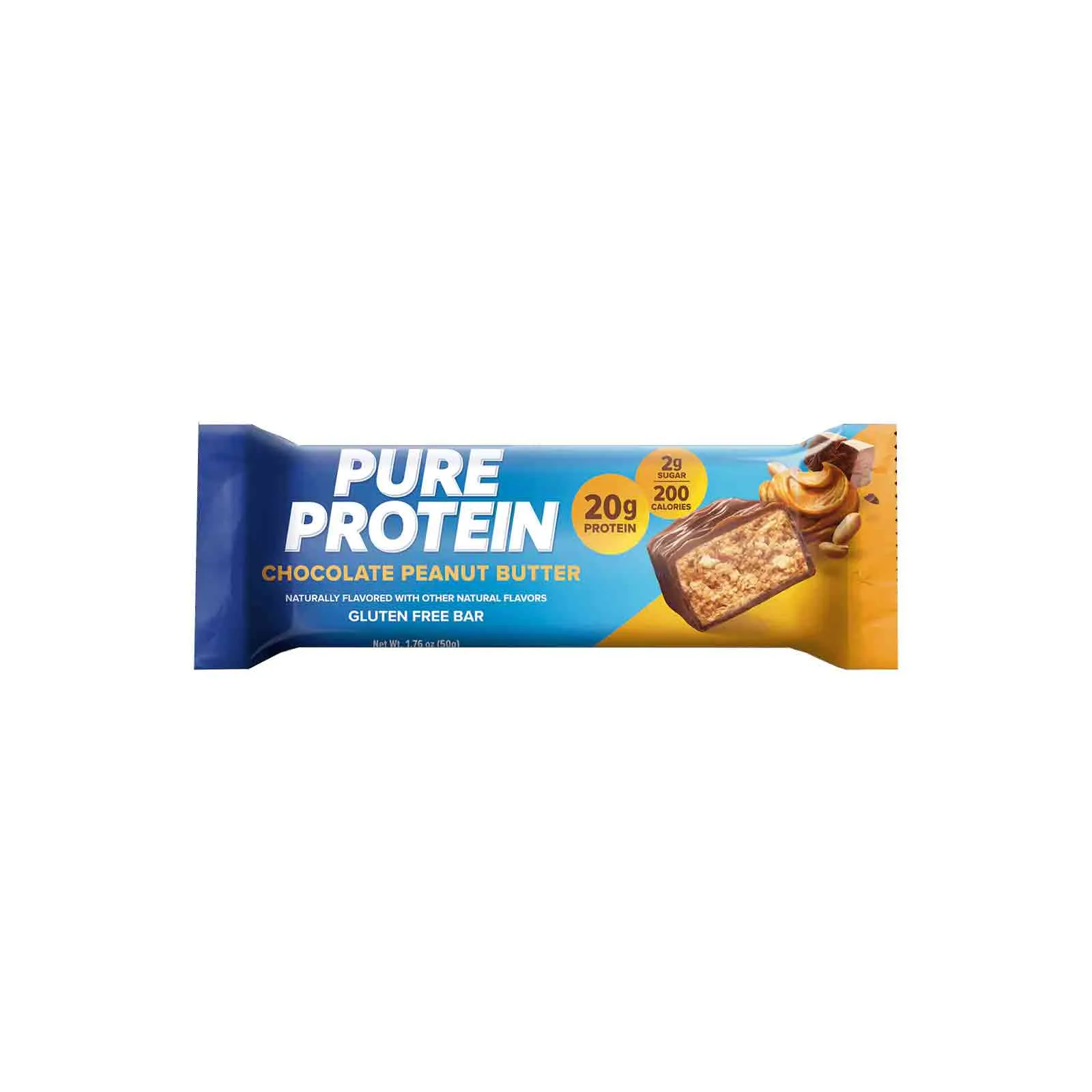 PROTIEN BAR CHOCOLATE PEANUT BUTTER PURE PROTEIN ( 50 gm )