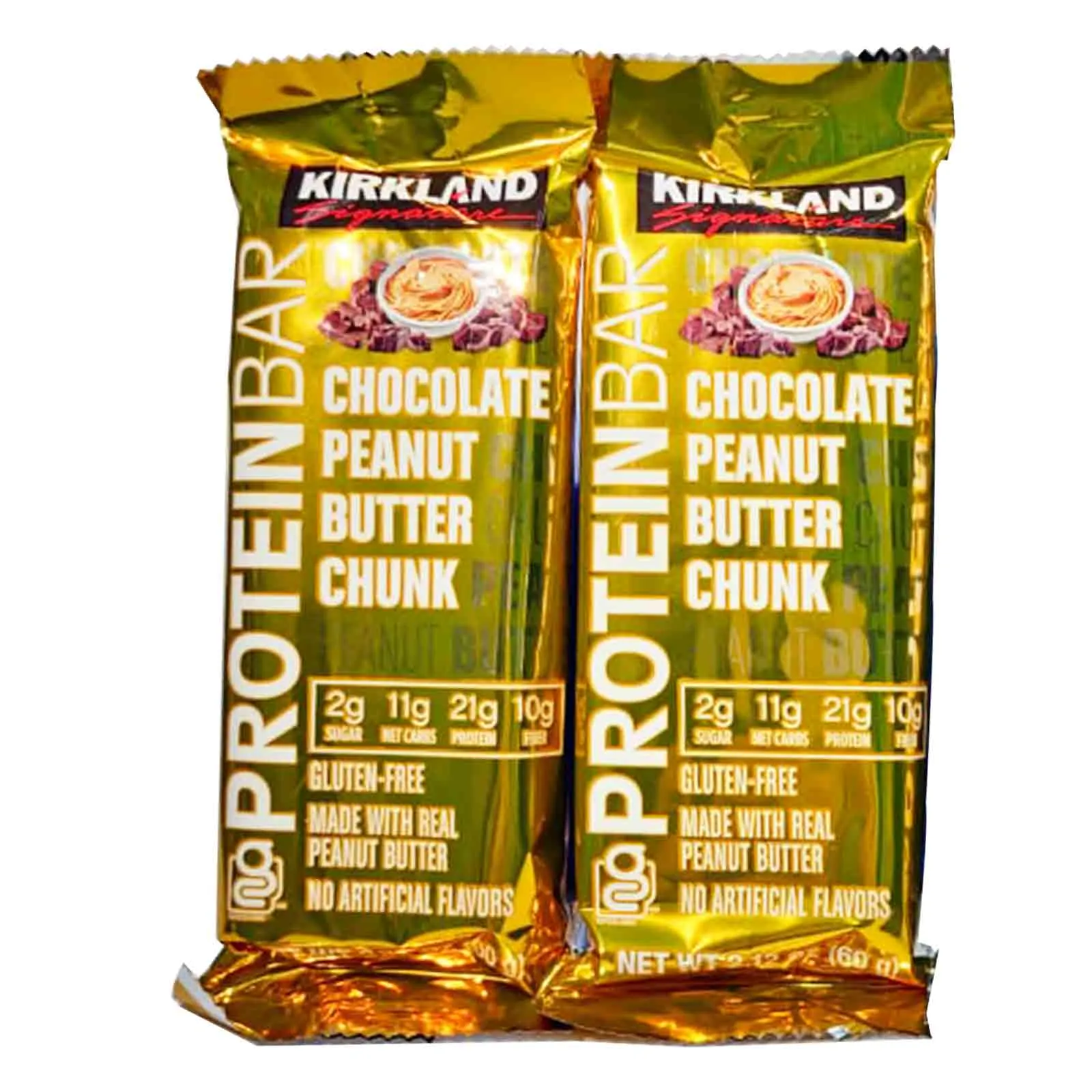 PROTEIN BAR CHOCOLATE PEANUT BUTTER CHUNK KIRKLAND SIGNATURE ( 60 GM )