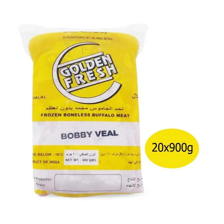 BEEF BOBBY VEAL FROZEN GOLDEN FRESH ( 20 X 900 GM )