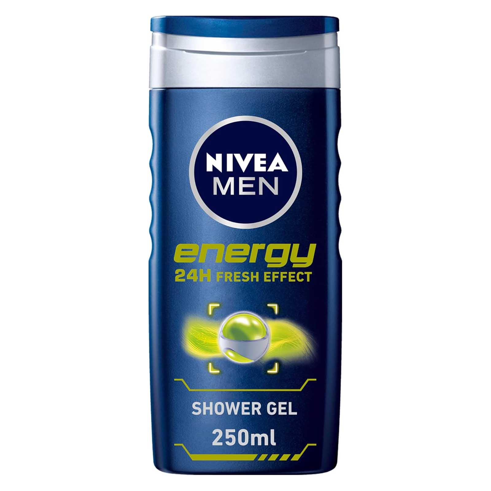 SHOWER GEL MEN 3 IN 1 POWER 24H FRESH NIVEA ( 500 ML )