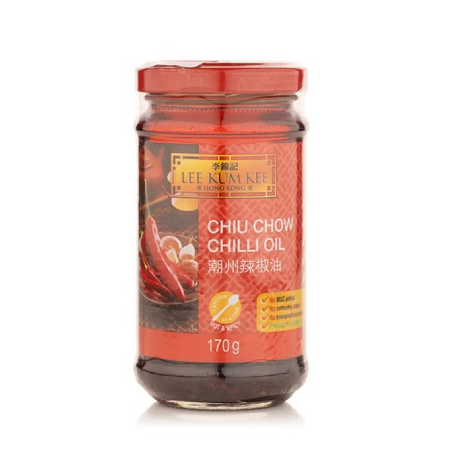 OIL CHILLI  CHIU CHOW LEE KUM KEE ( 170 GM )
