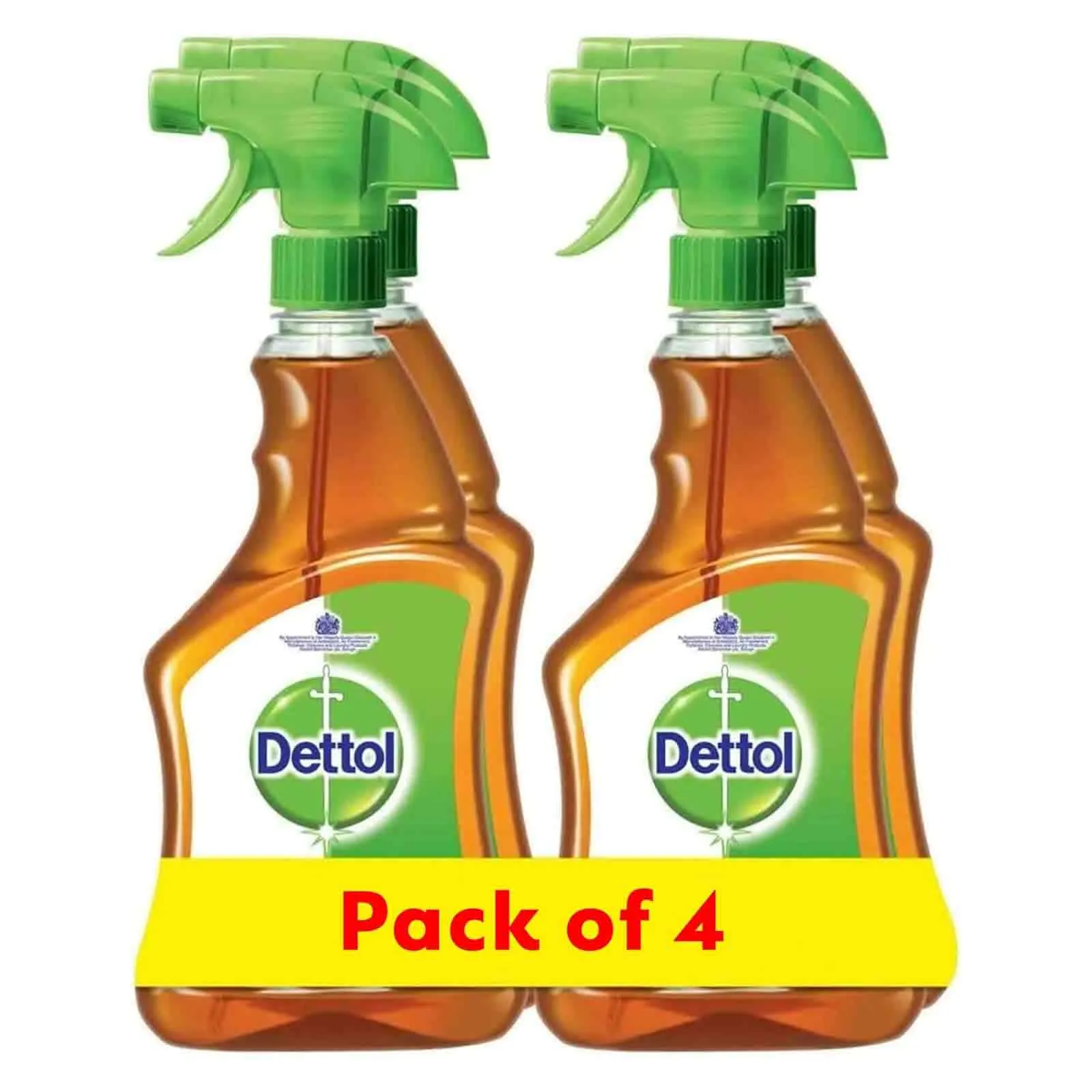 SURFACE DISINFECTANT SPRAY DETTOL ( 4 X 500 ML )