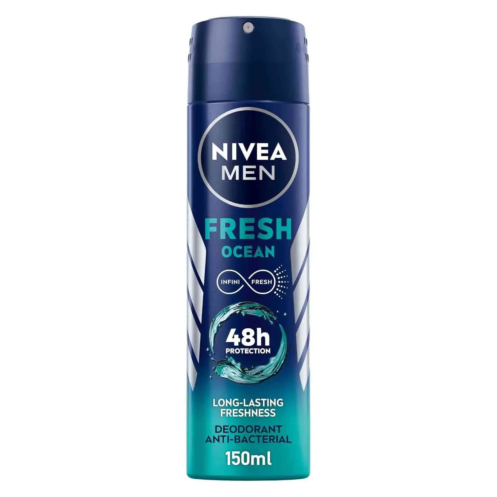 DEODORANT SPRAY MEN FRESH OCEAN NIVEA ( 150 ML )