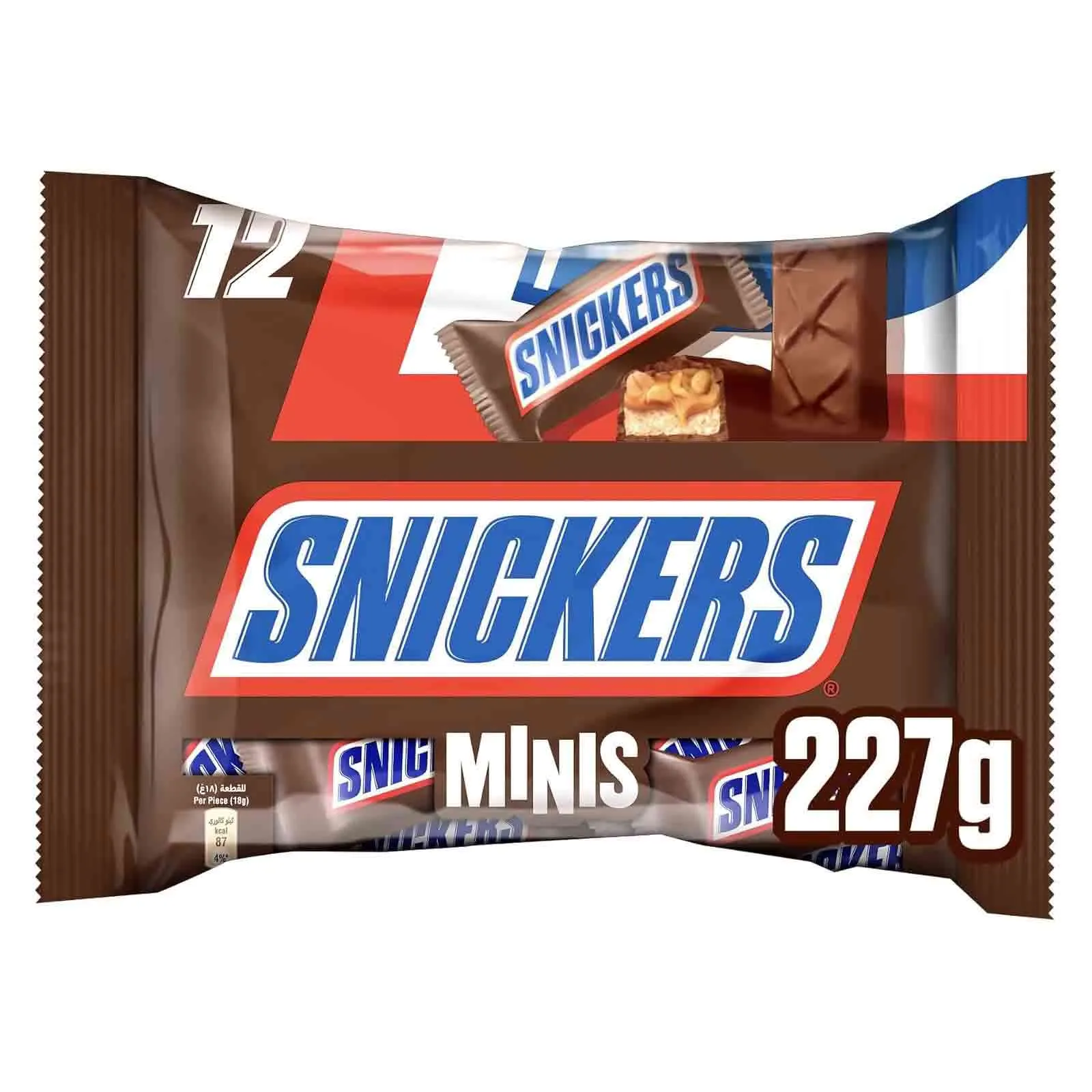 CHOCOLATE MINIS POUCH SNICKERS ( 227 GM )