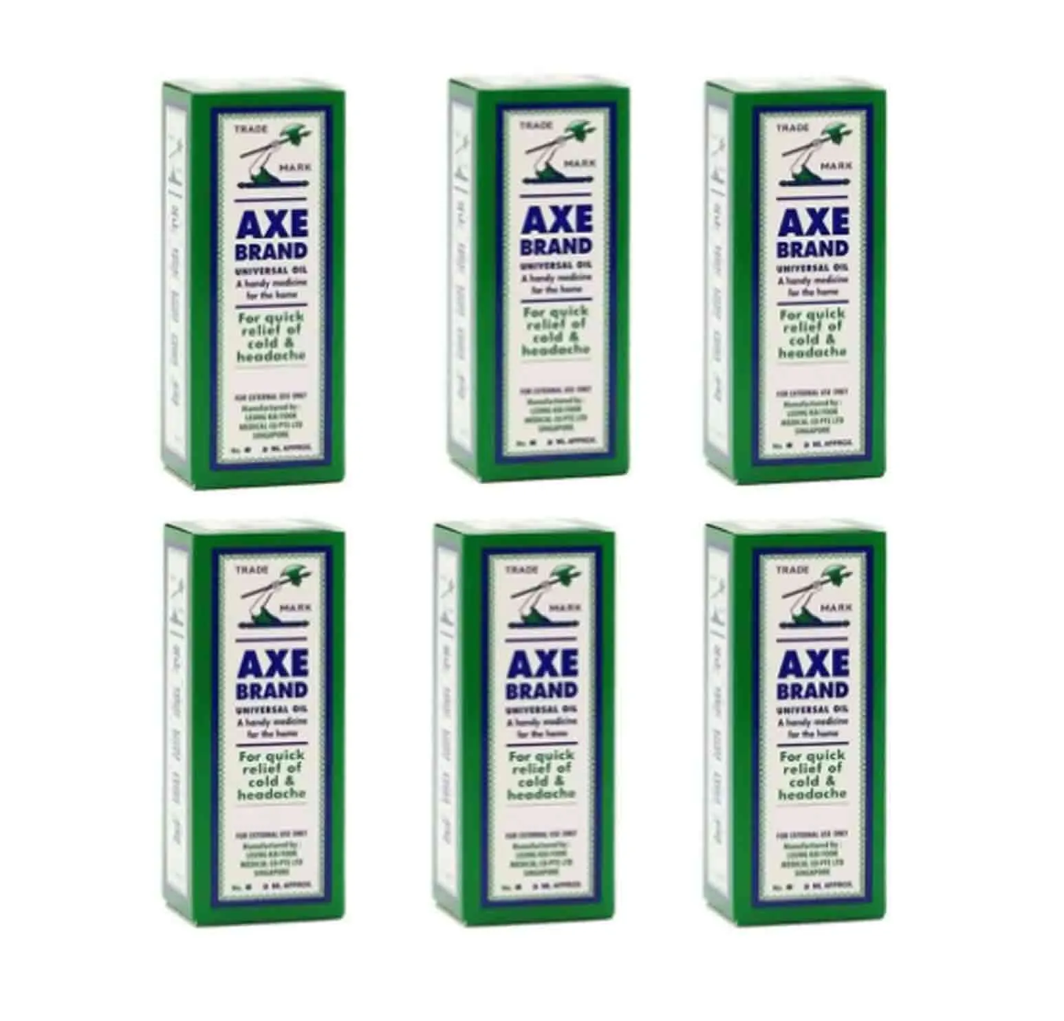 AXE OIL ( 6 X 3 ML )
