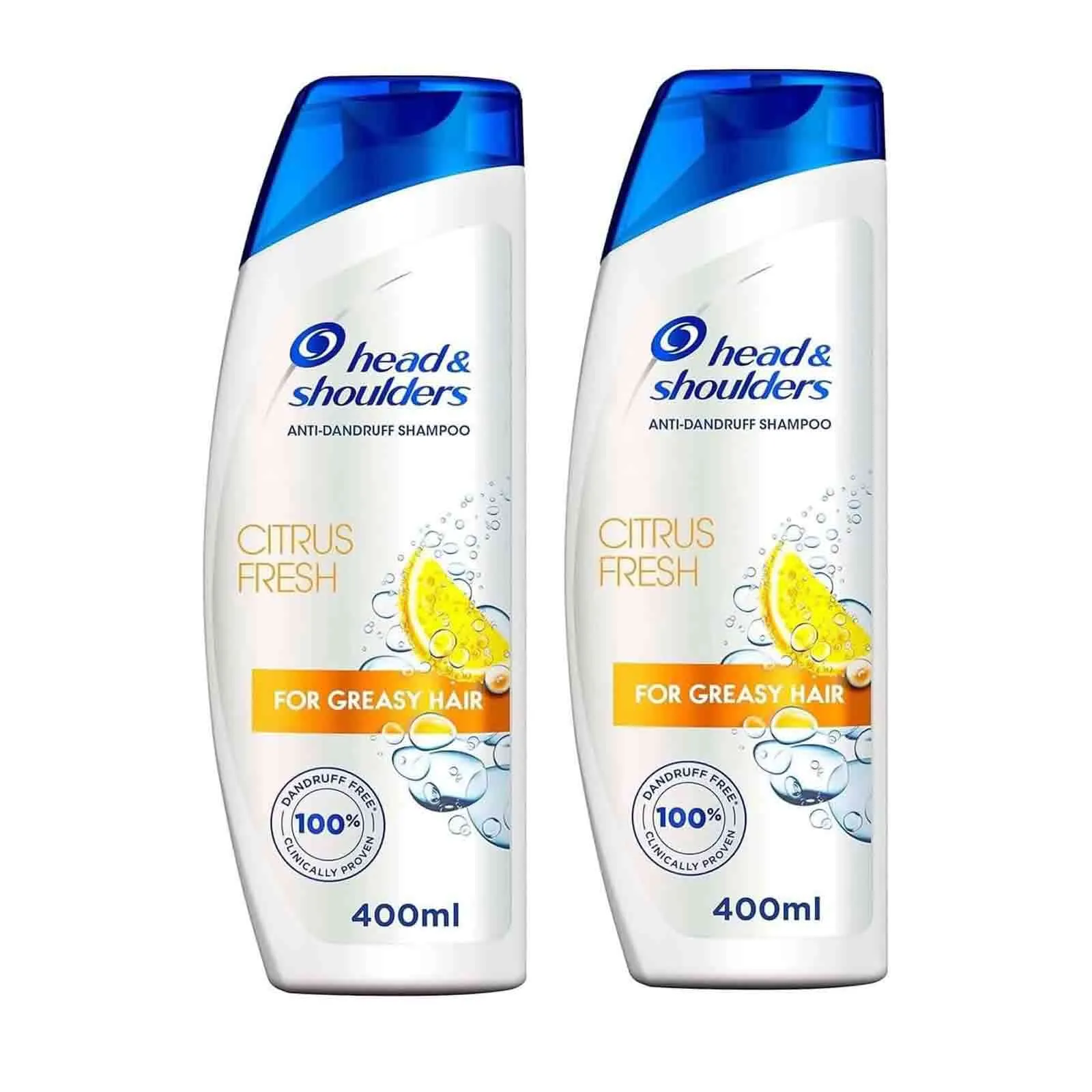SHAMPOO ANTI DANDRUFF CITRUS FRESH HEAD & SHOULDERS ( 2 X 400 ml )
