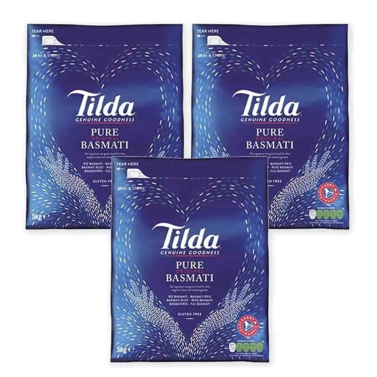 RICE BASMATI TILDA ( 3 X 5 KG )