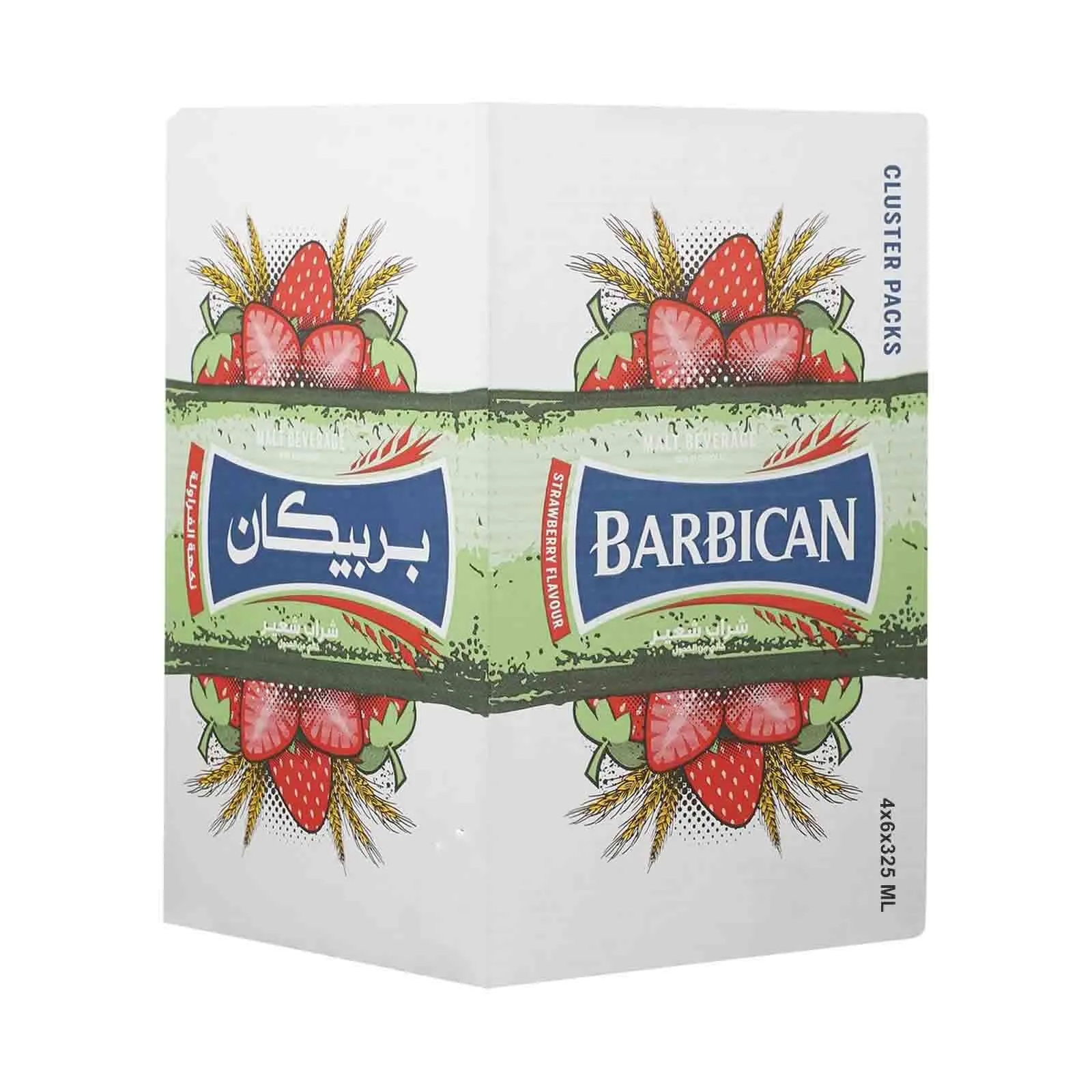 NON ALCOHOLIC BEVERAGE STRAWBERRY BARBICAN ( 4 X 6 X 325 ML )