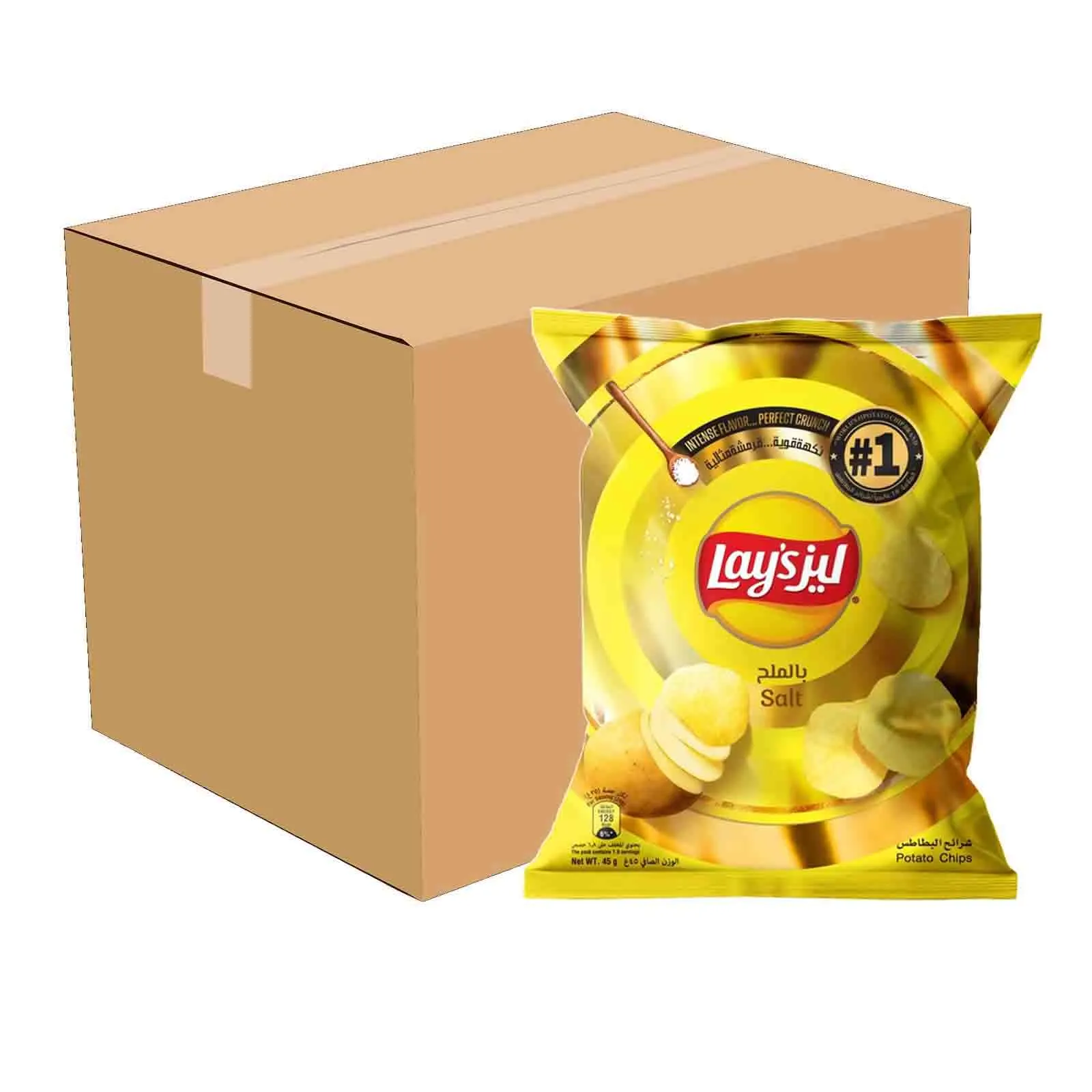 CHIPS SALT LAYS ( 20 X 45 GM )
