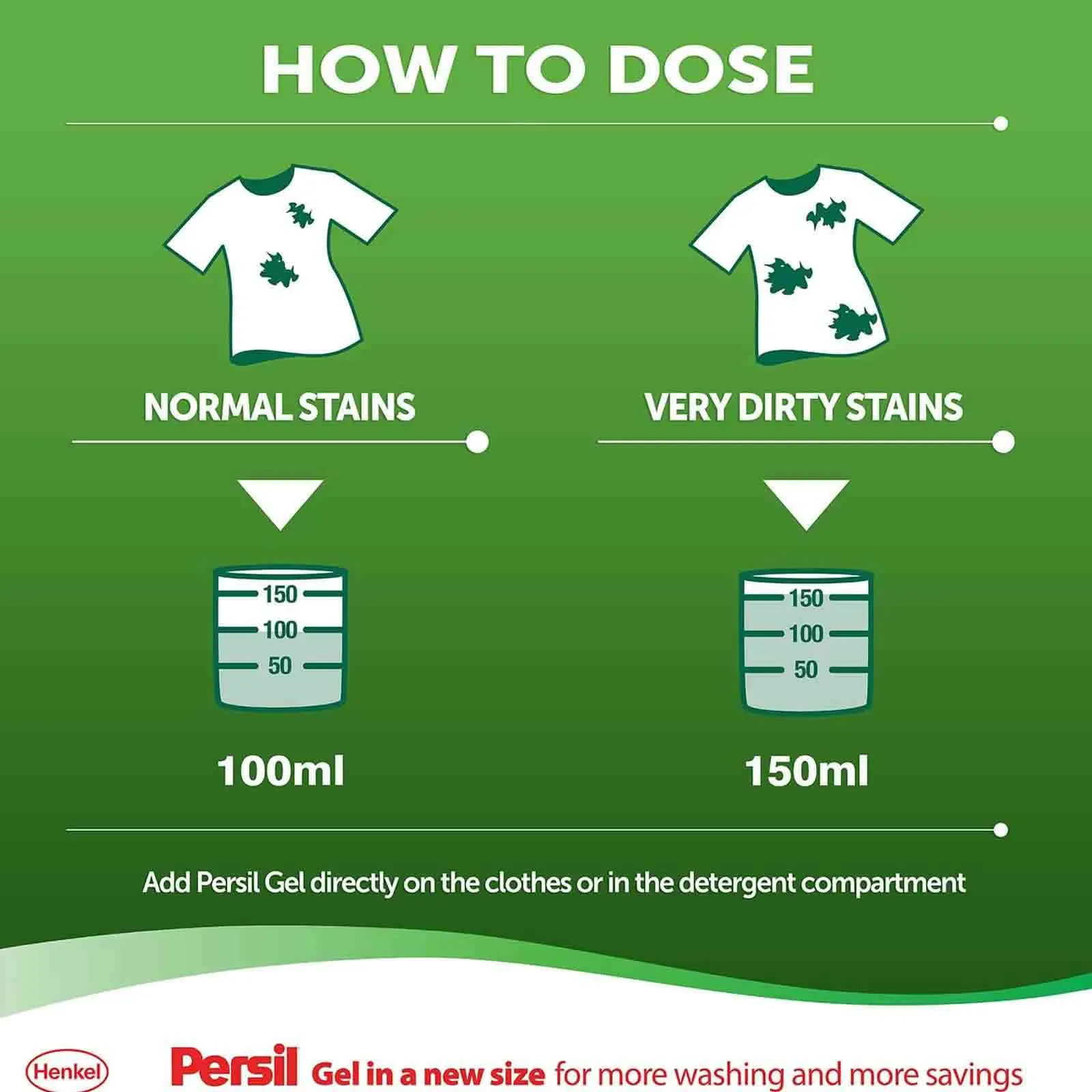 Persil Power Gel Liquid Laundry Detergent For All Front Load Washing Machines - 7 L ,Deep Clean Technology For Perfect Cleanliness And Long Lasting Freshness