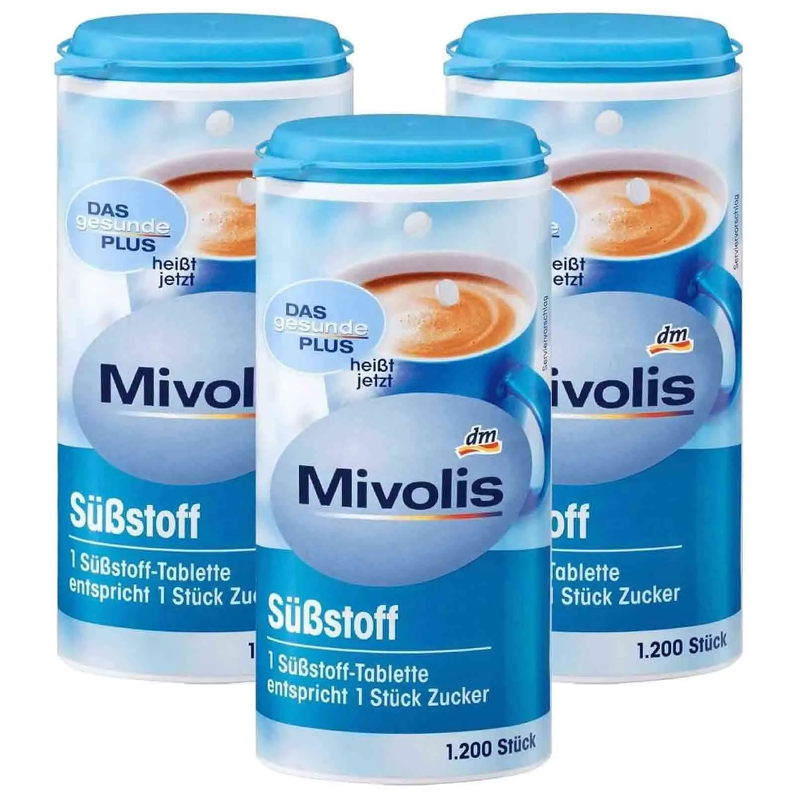 SWEETENER TABLETS MIVOLIS (3 X 72 GM)