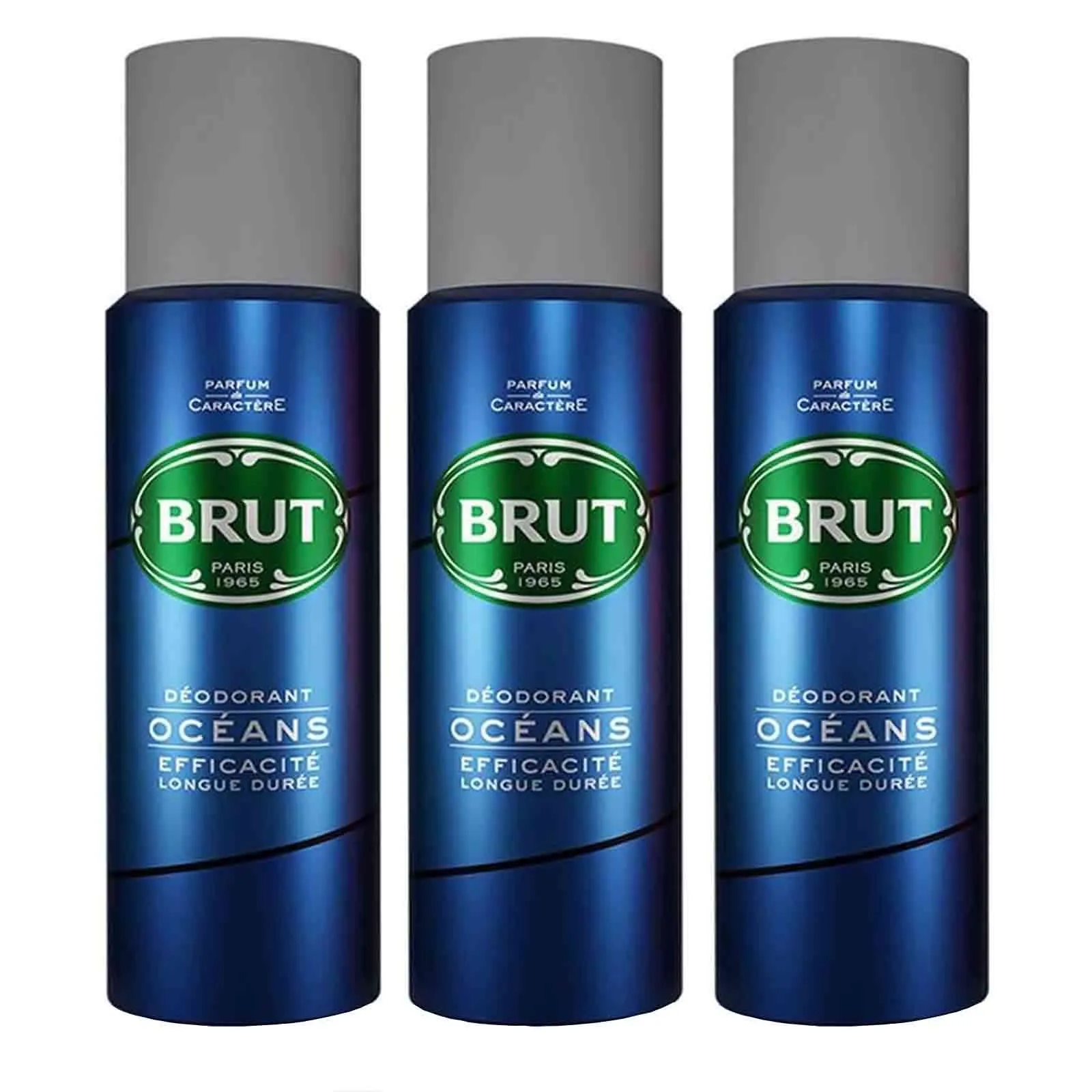 DEODORANT SPRAY OCEANS BRUT ( 3 X 200 ML )