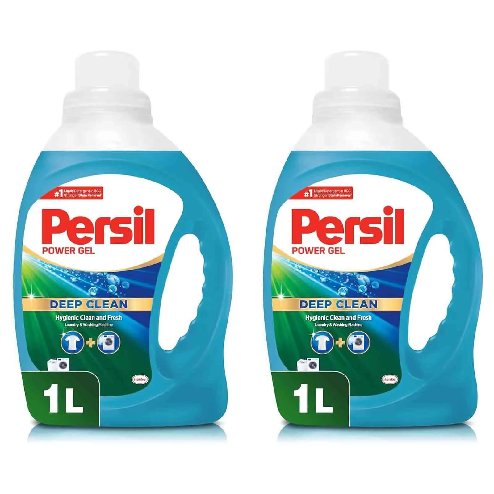 LAUNDRY LIQUID POWER GEL FRONT LOAD PERSIL ( 2  X 1 LTR)