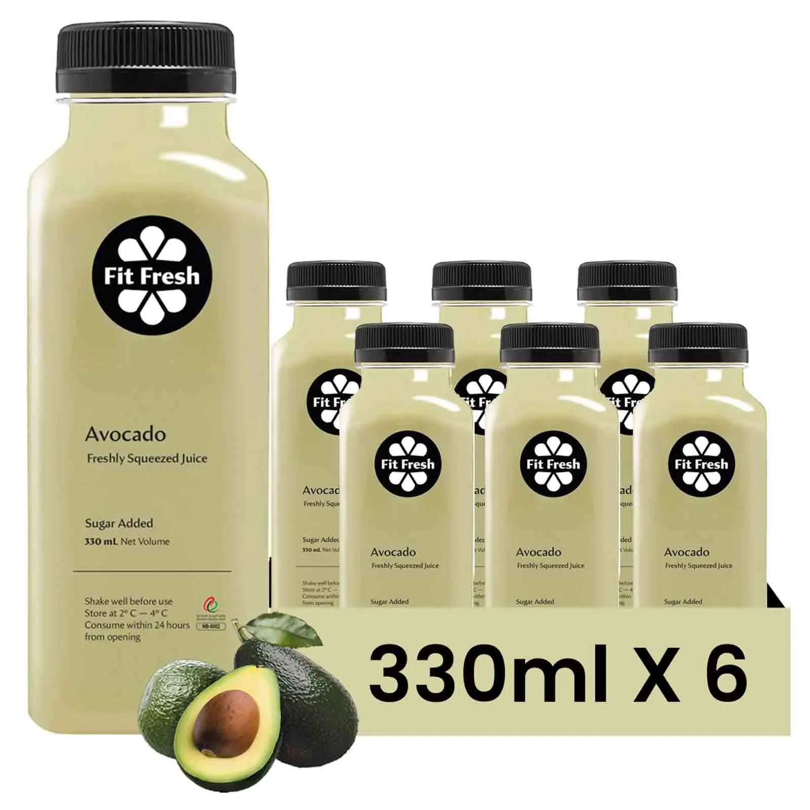 AVOCADO JUICE FF ( 6 X 330 ML )