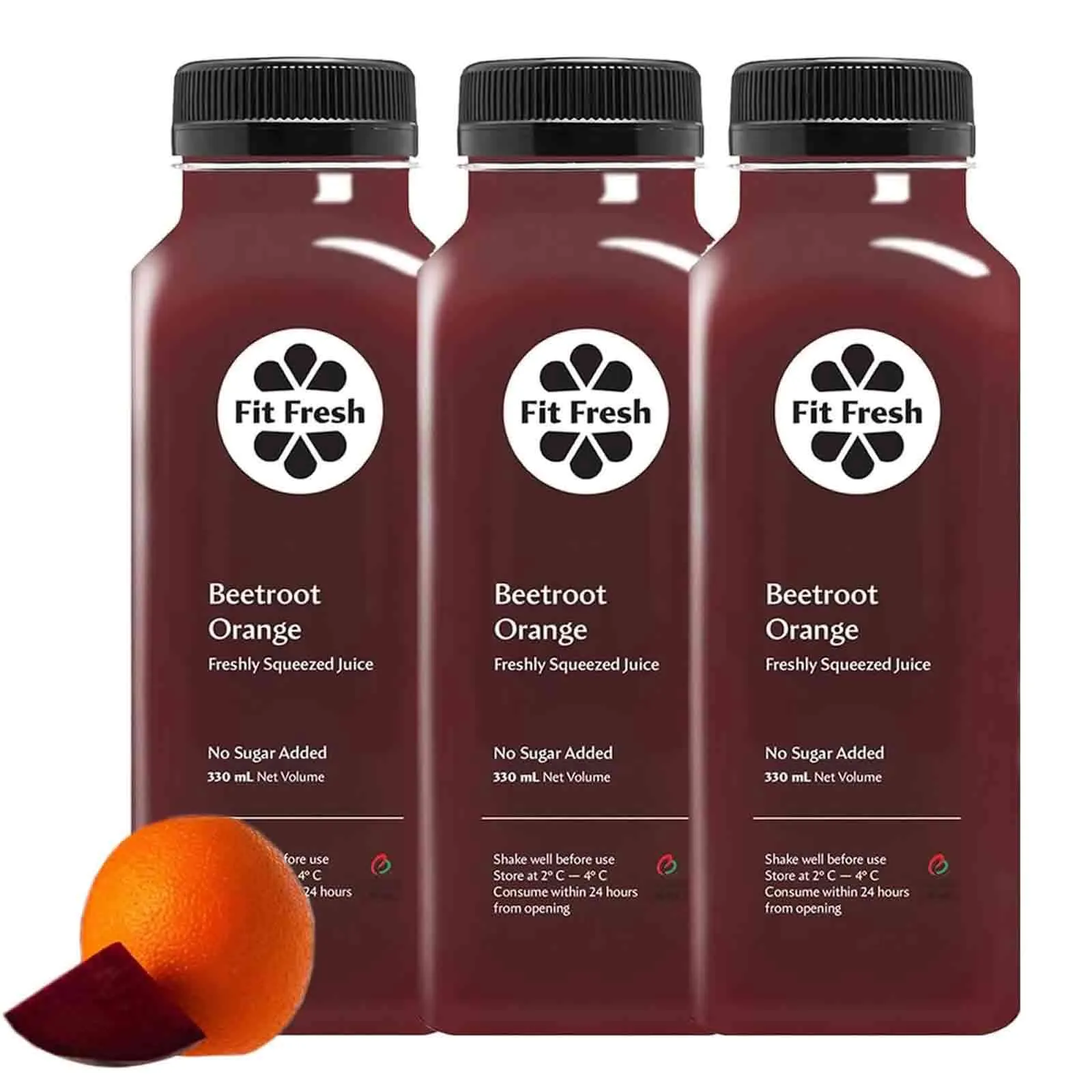BEETROOT ORANGE JUICE FF ( 3 X 330 ML )