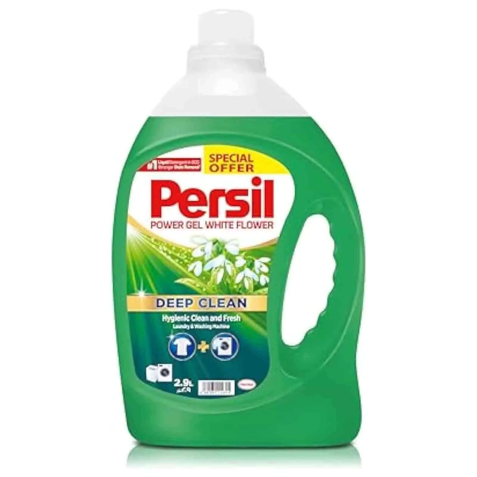 LAUNDRY LIQUID POWER GEL WHITE FLOWER PERSIL ( 2.9 LTR )