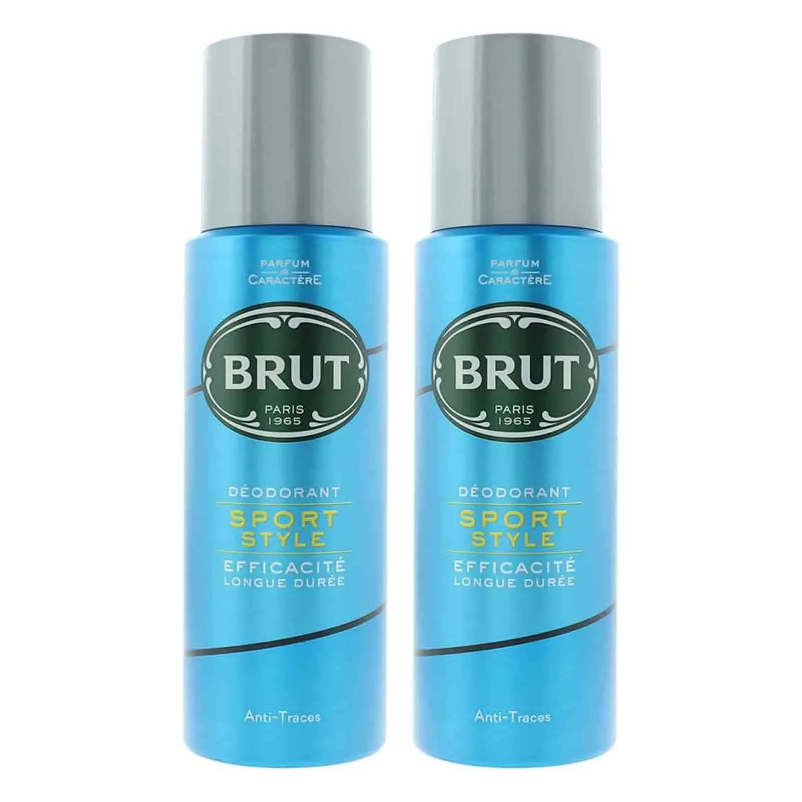 DEODORANT SPRAY SPORT STYLE BRUT ( 2 X 200 ML )