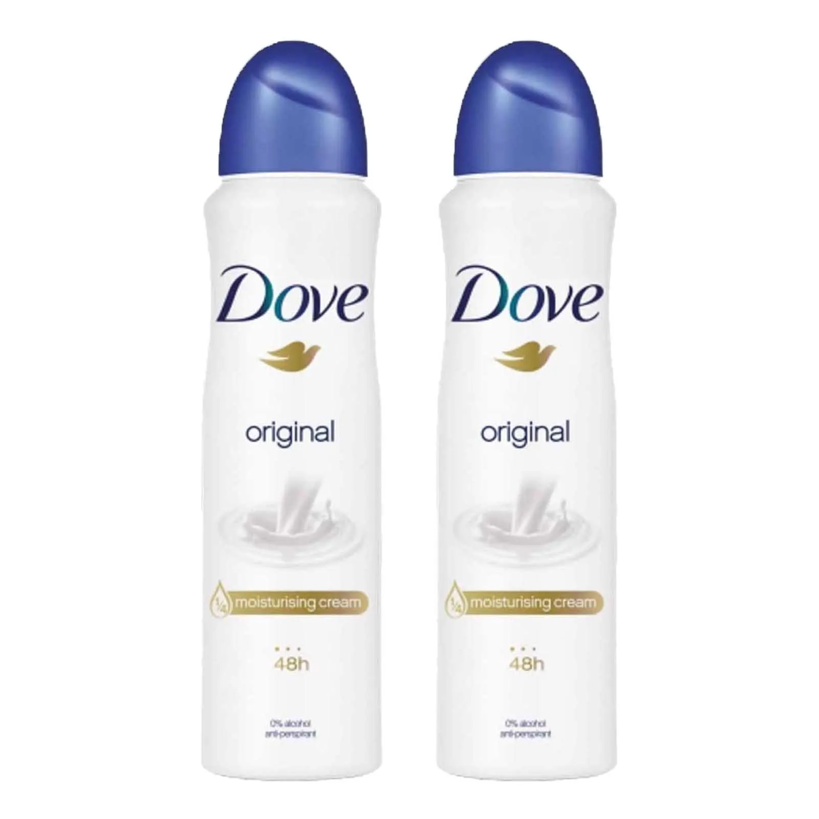 DEODORANT SPRAY ORIGINAL DOVE ( 2 X 250 ML )