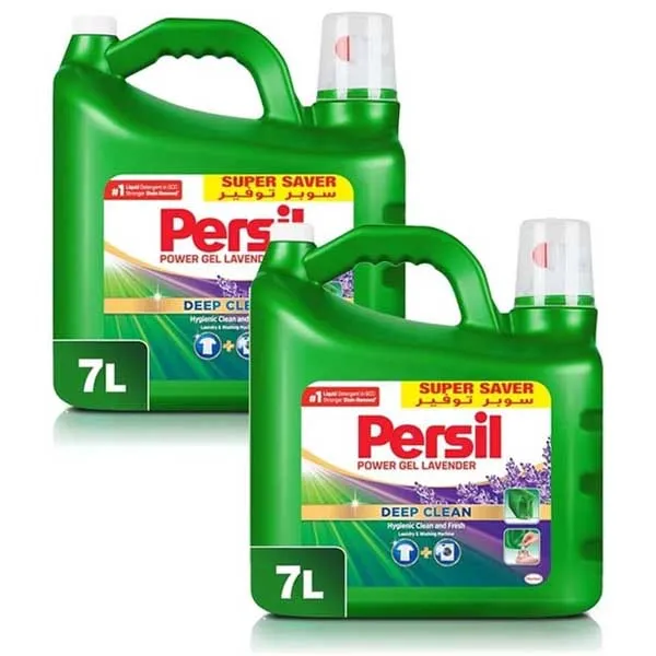 LAUNDRY LIQUID POWER GEL LAVENDER PERSIL ( 2 X 7 LTR )