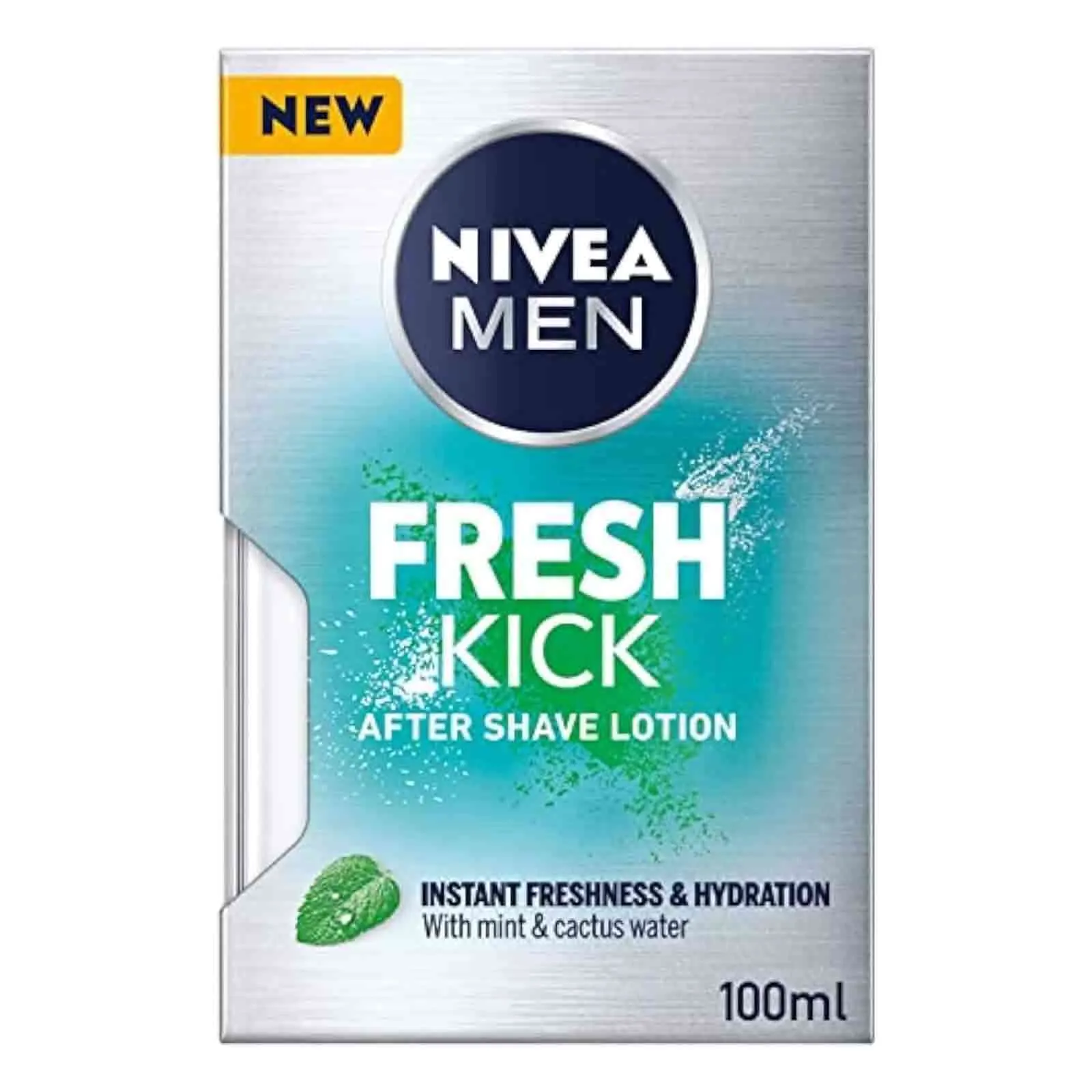 AFTER SHAVE LOTION FRESH KICK WITH MINT AND CACTUS WATER NIVEA ( 100 ML )