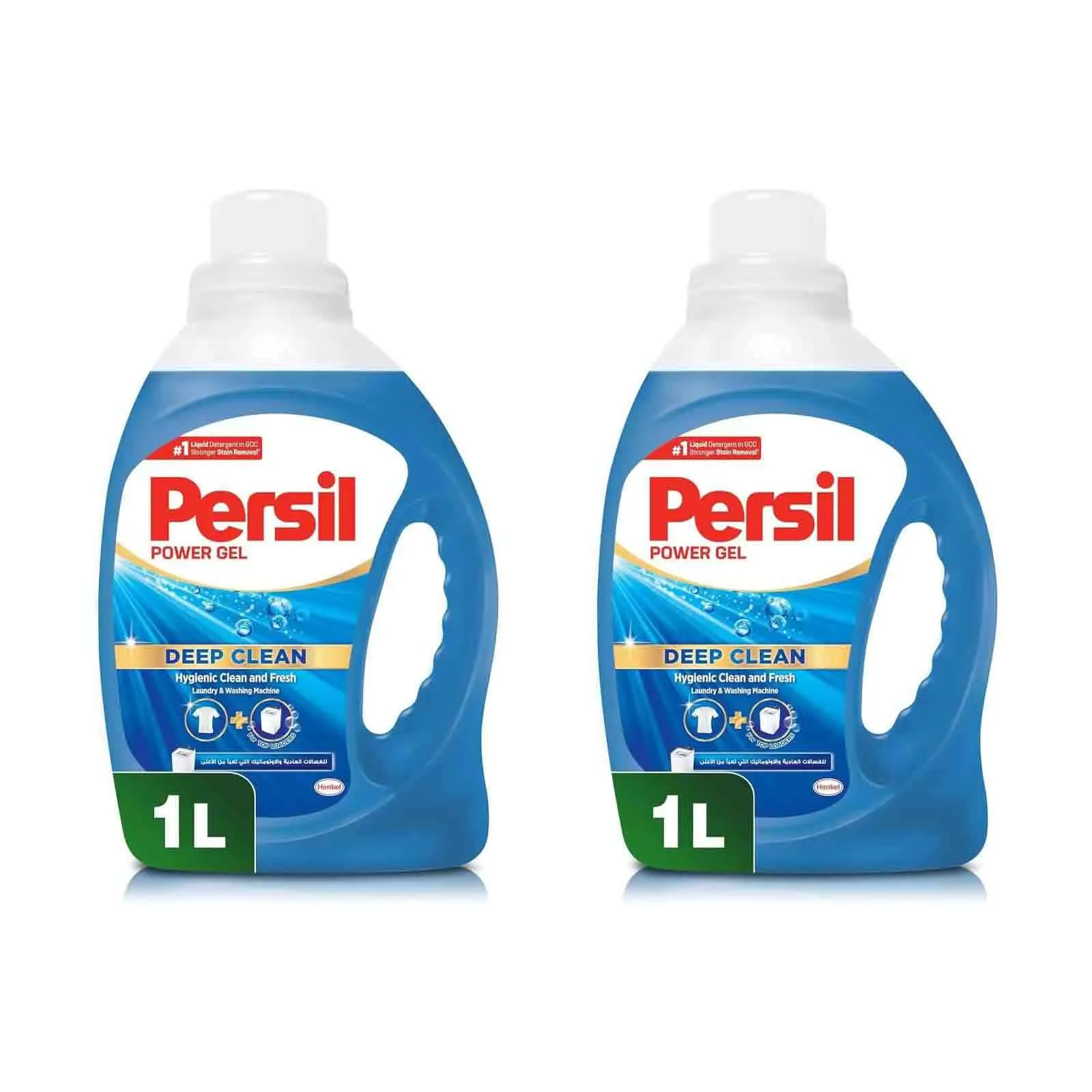 LAUNDRY LIQUID POWER GEL TOP LOAD PERSIL ( 2 X 1 LTR )