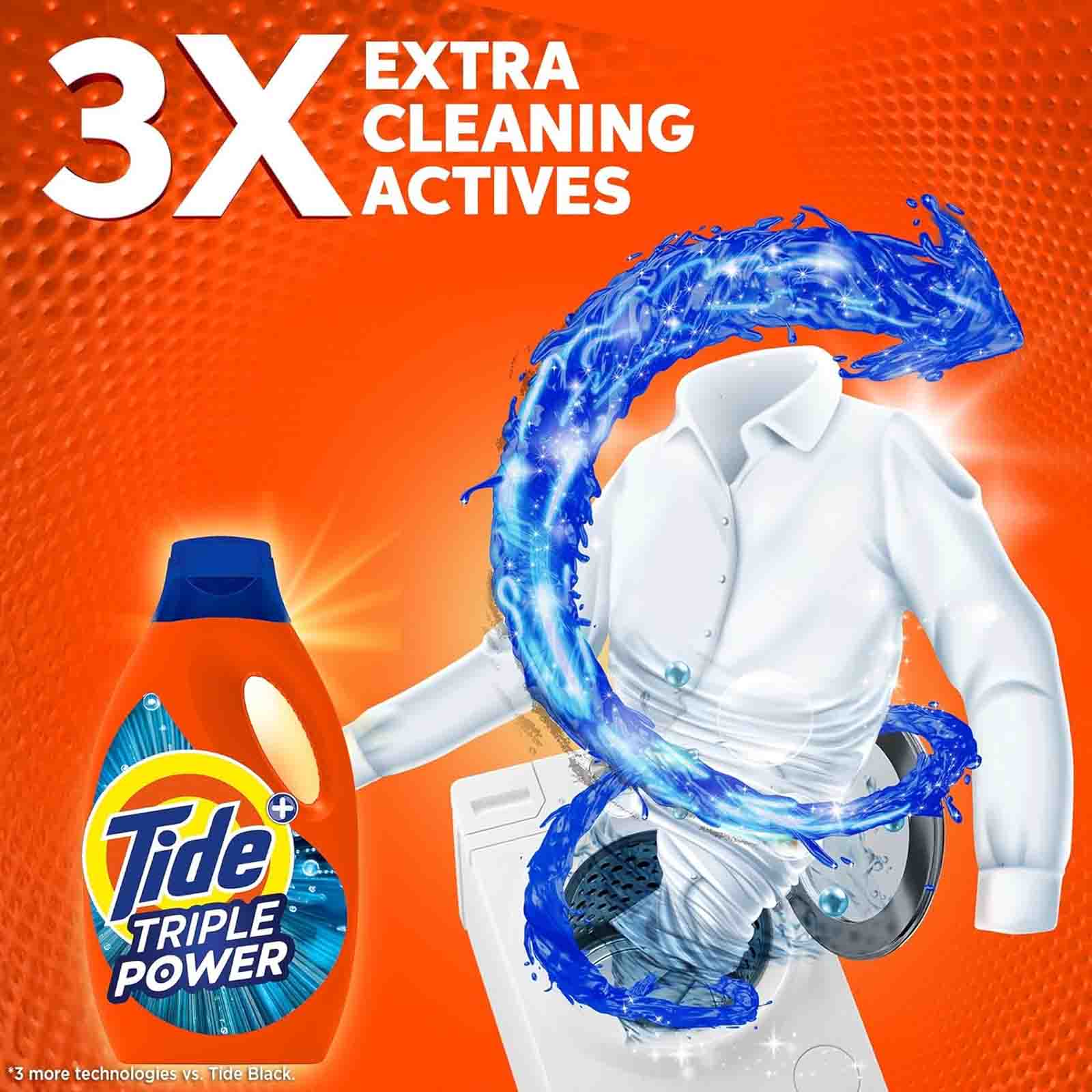  Tide Clean & Fresh Laundry Detergent Power Gel 2 x 4 L
