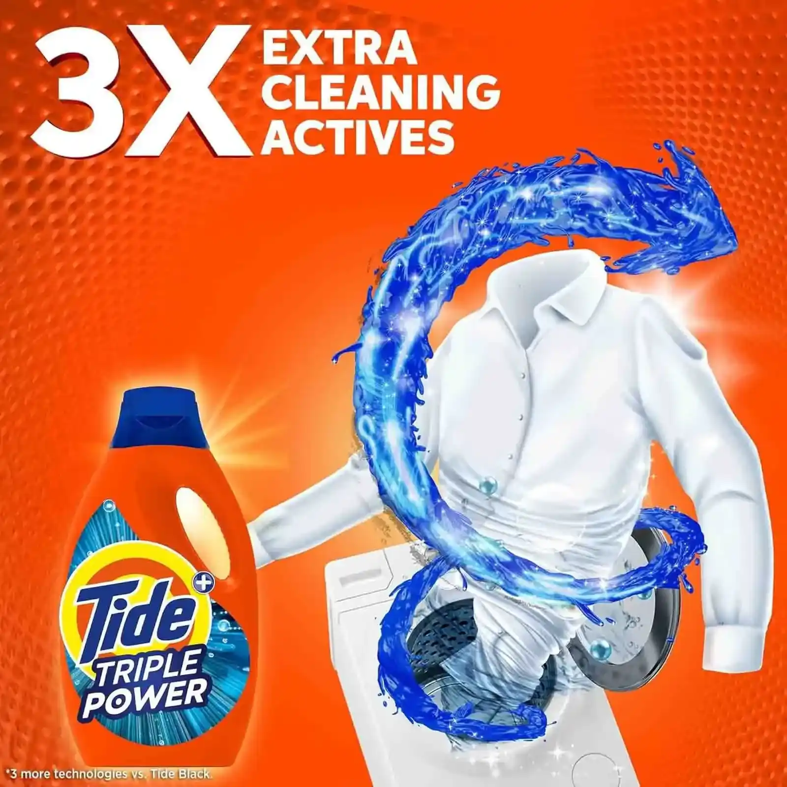 Tide Clean & Fresh Laundry Detergent Power Gel 2 x 4 L