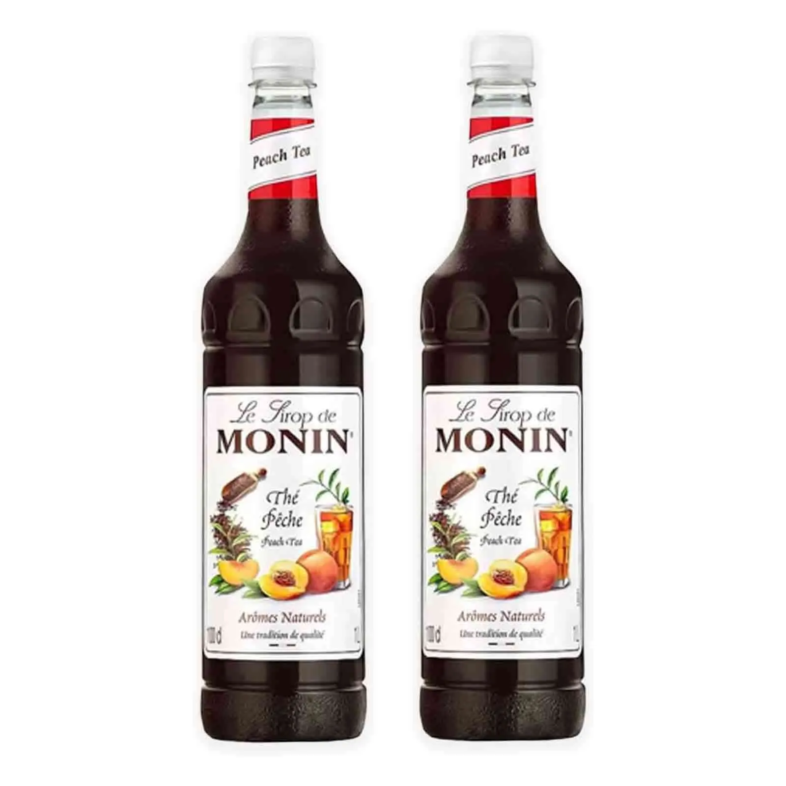 SYRUP PEACH TEA MONIN ( 2 X 1 LTR )