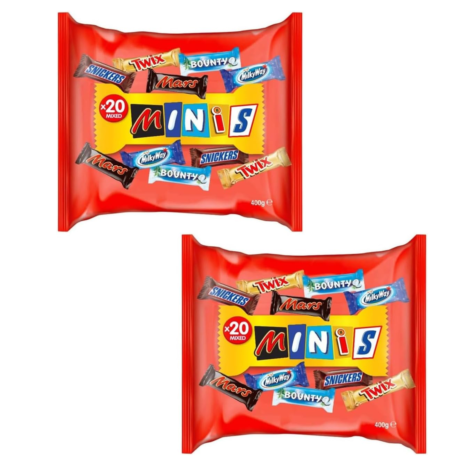  Mars Best Of Minis Mixed Chocolate 2 x 400 g