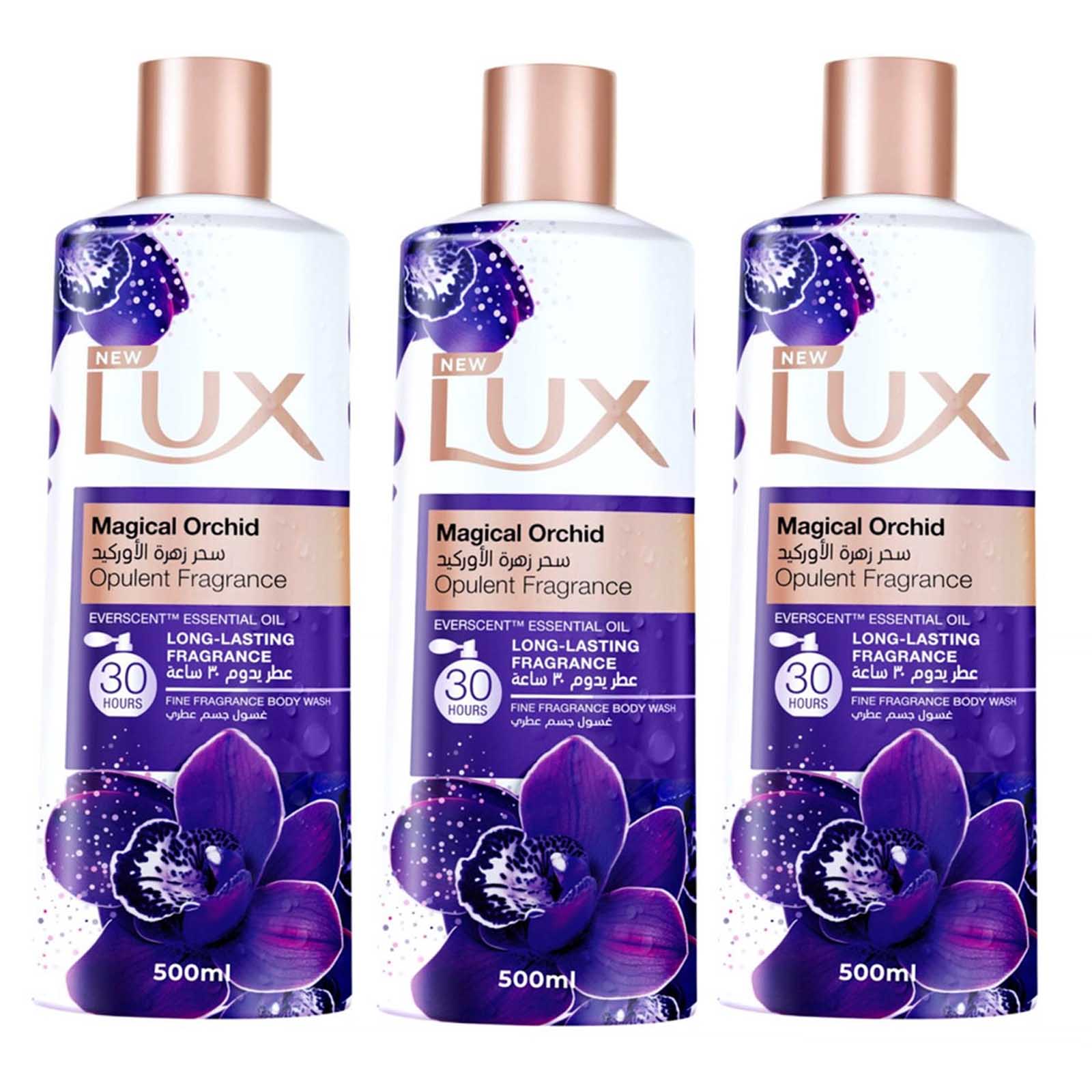 BODY WASH MAGICAL ORCHID LUX ( 3 X 500 ML )